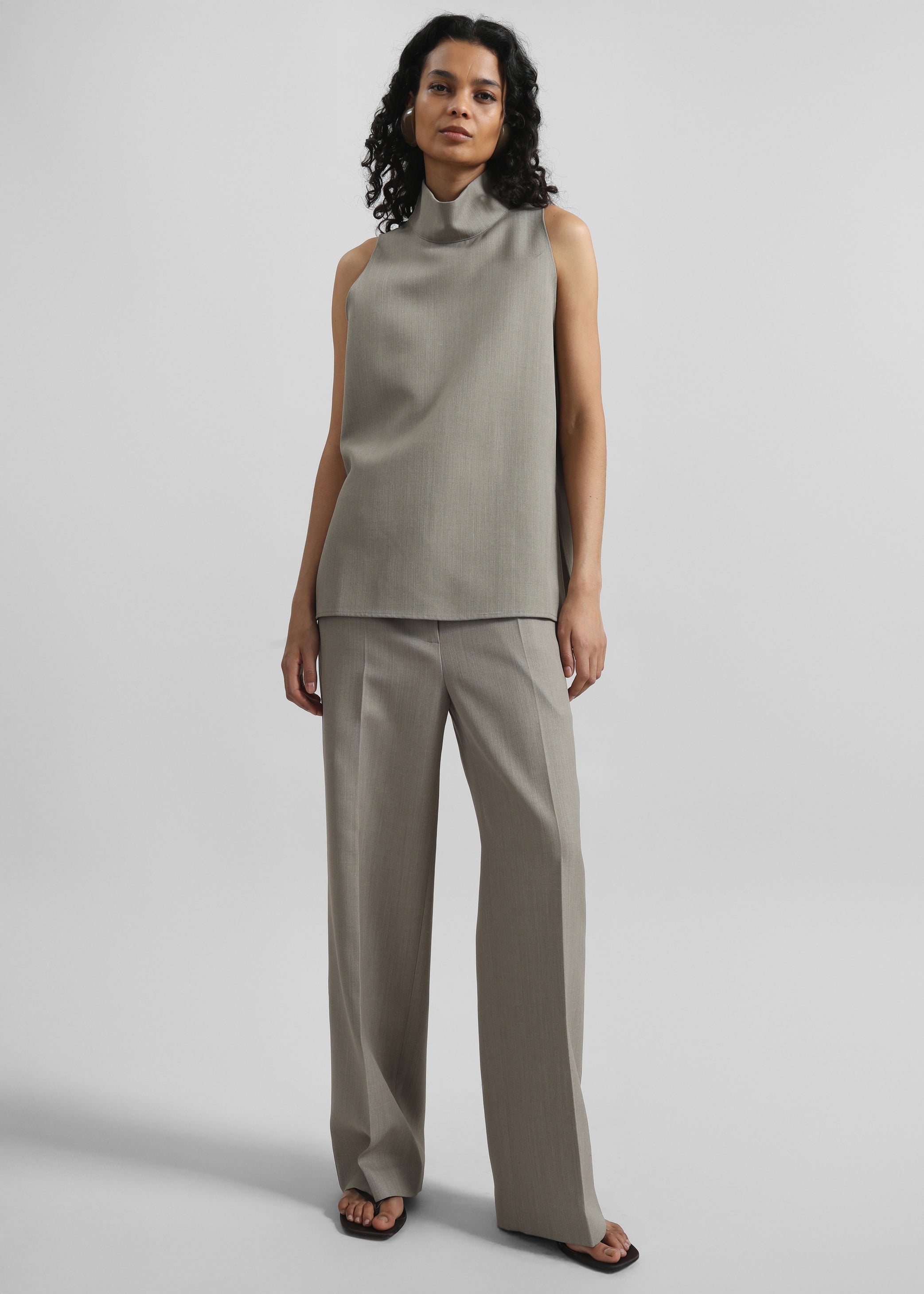 Shop the look image for Salcott Trousers - Taupe