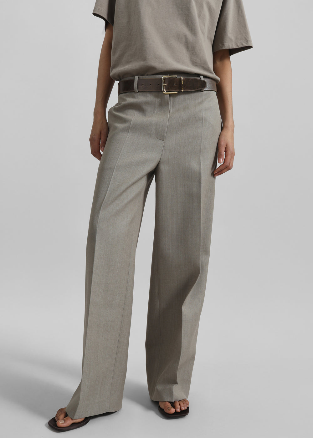 Salcott Trousers - Taupe - 1