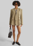 Salerno Linen Blazer - Camel