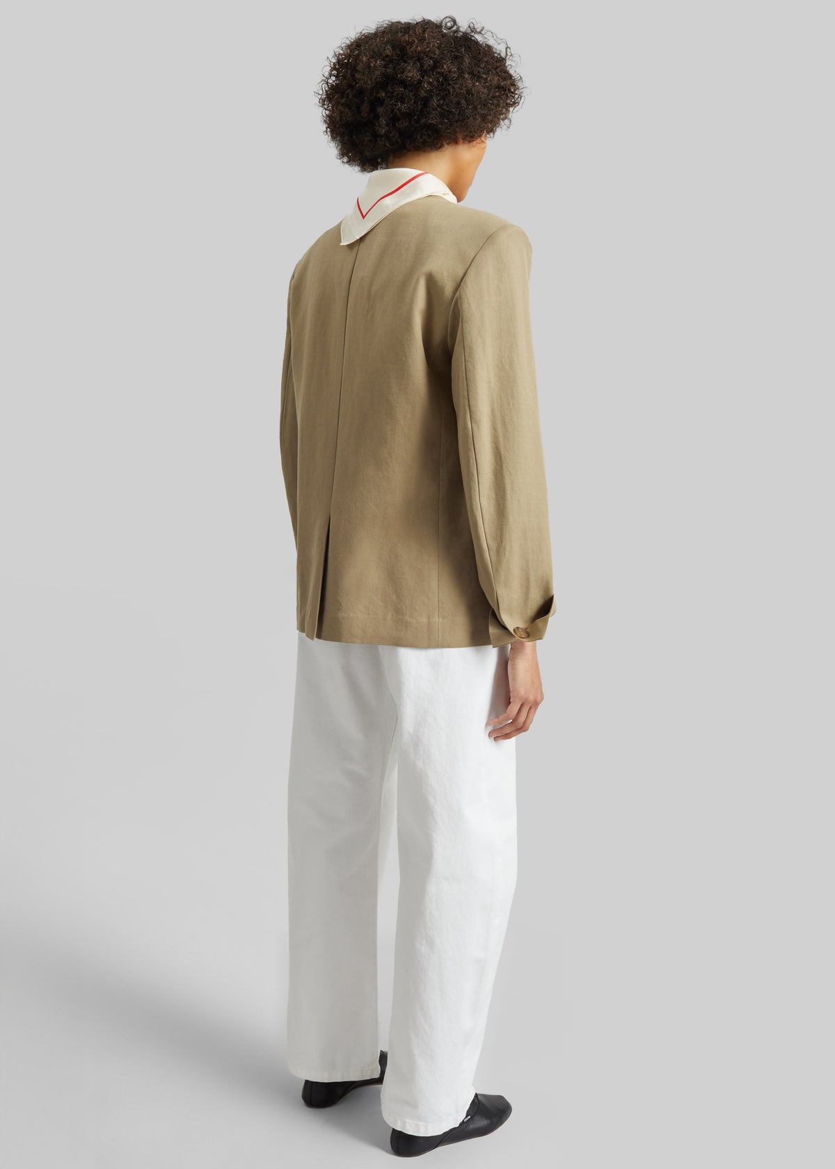 Salerno Linen Blazer - Camel - 8