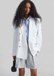 Salerno Linen Blazer - White