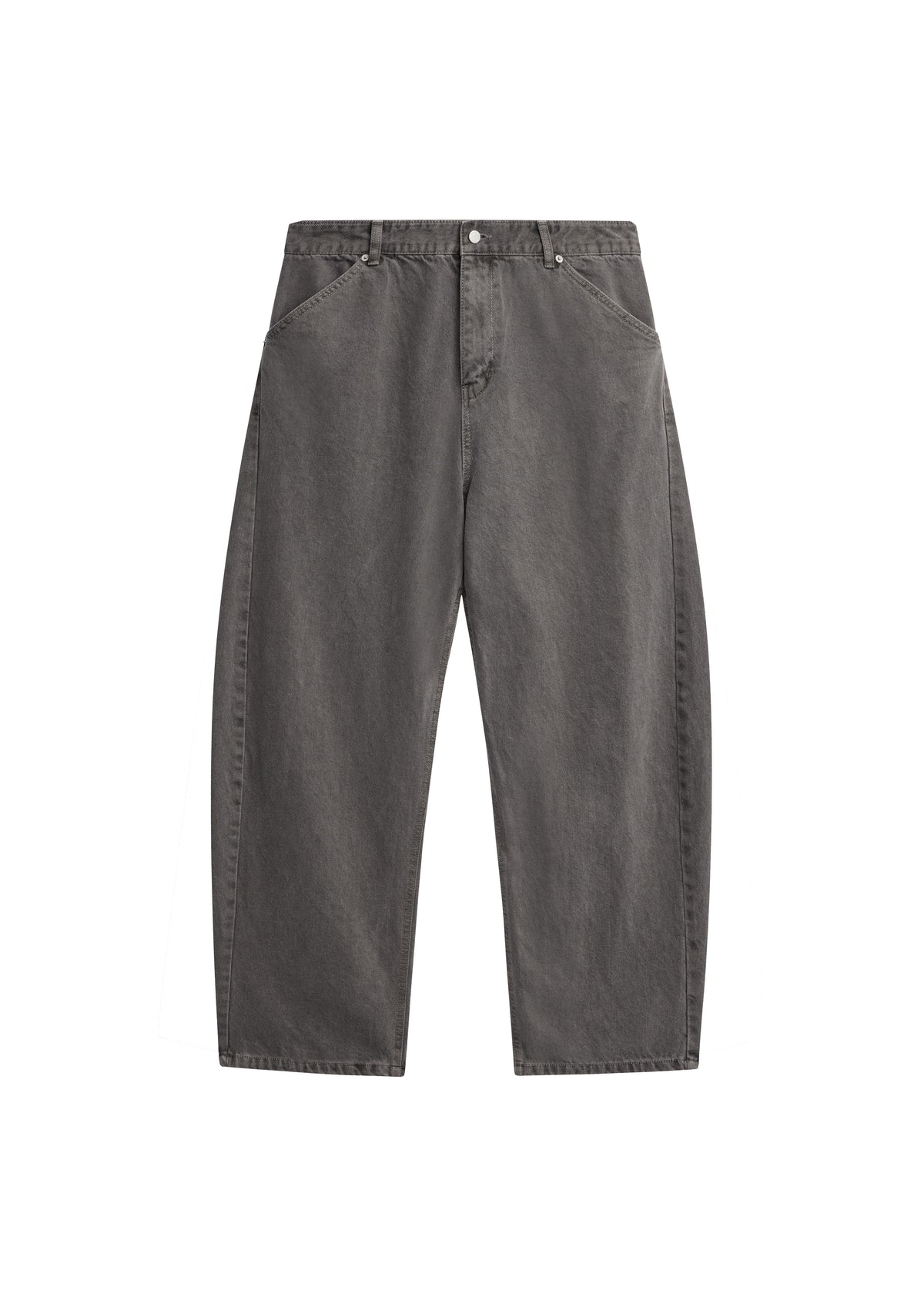Salino Barrel Leg Jeans - Grey Wash - 7