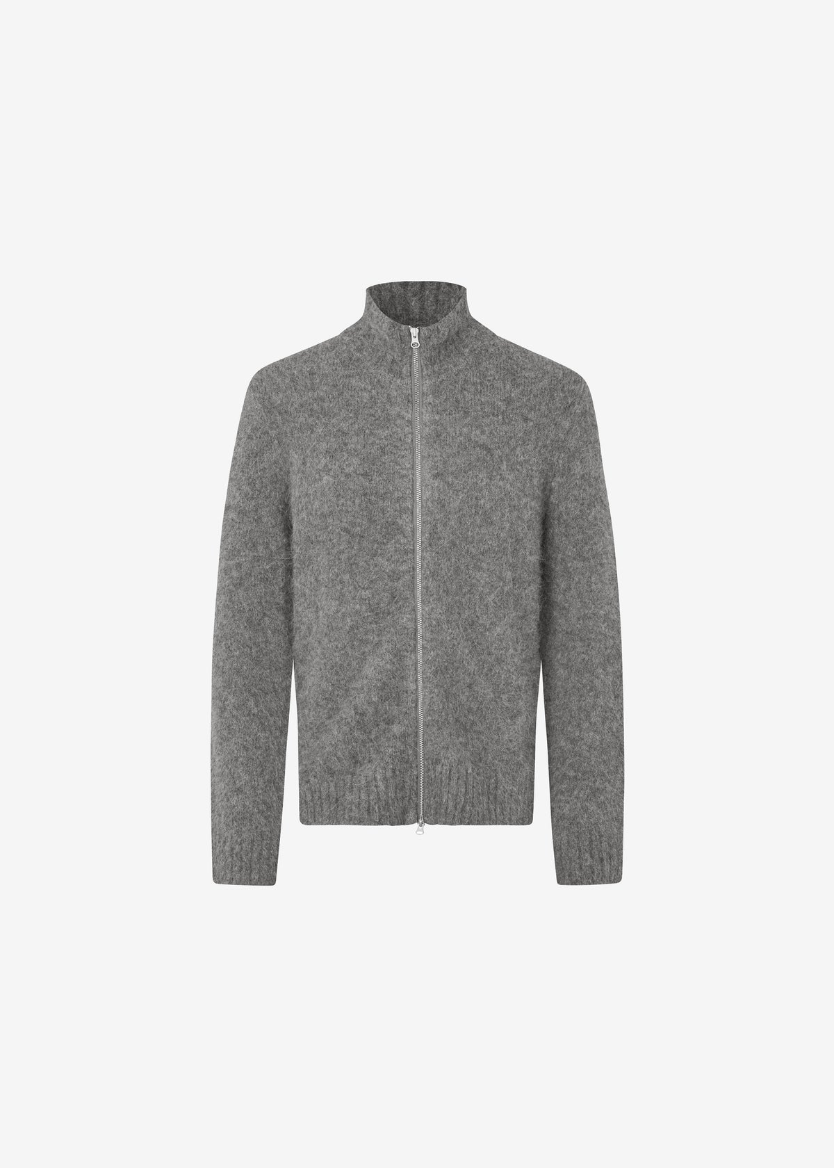 Samsøe Samsøe Sajean Zip Cardigan - Iron Gate - 7