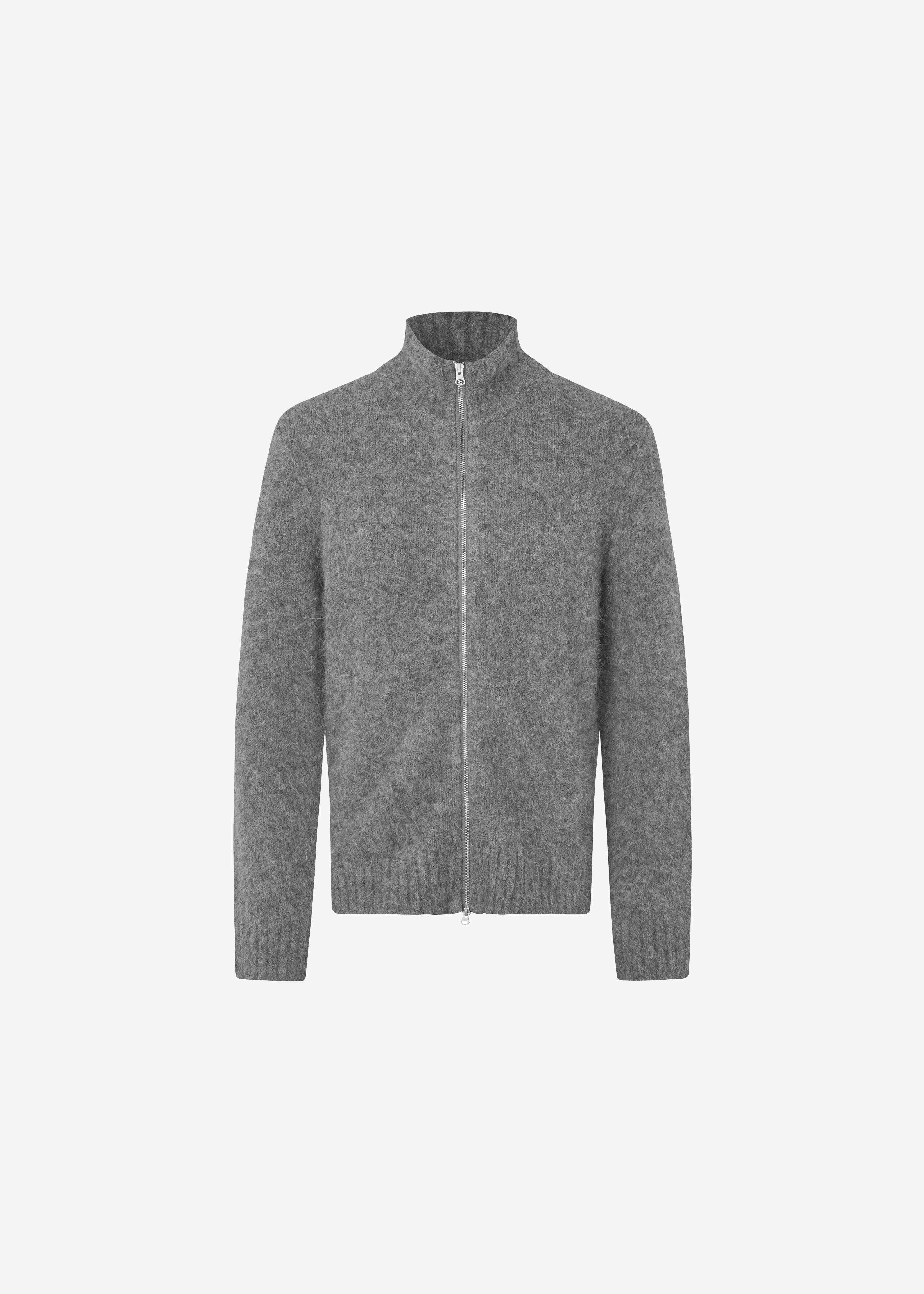 Samsøe Samsøe Sajean Zip Cardigan - Iron Gate - 7