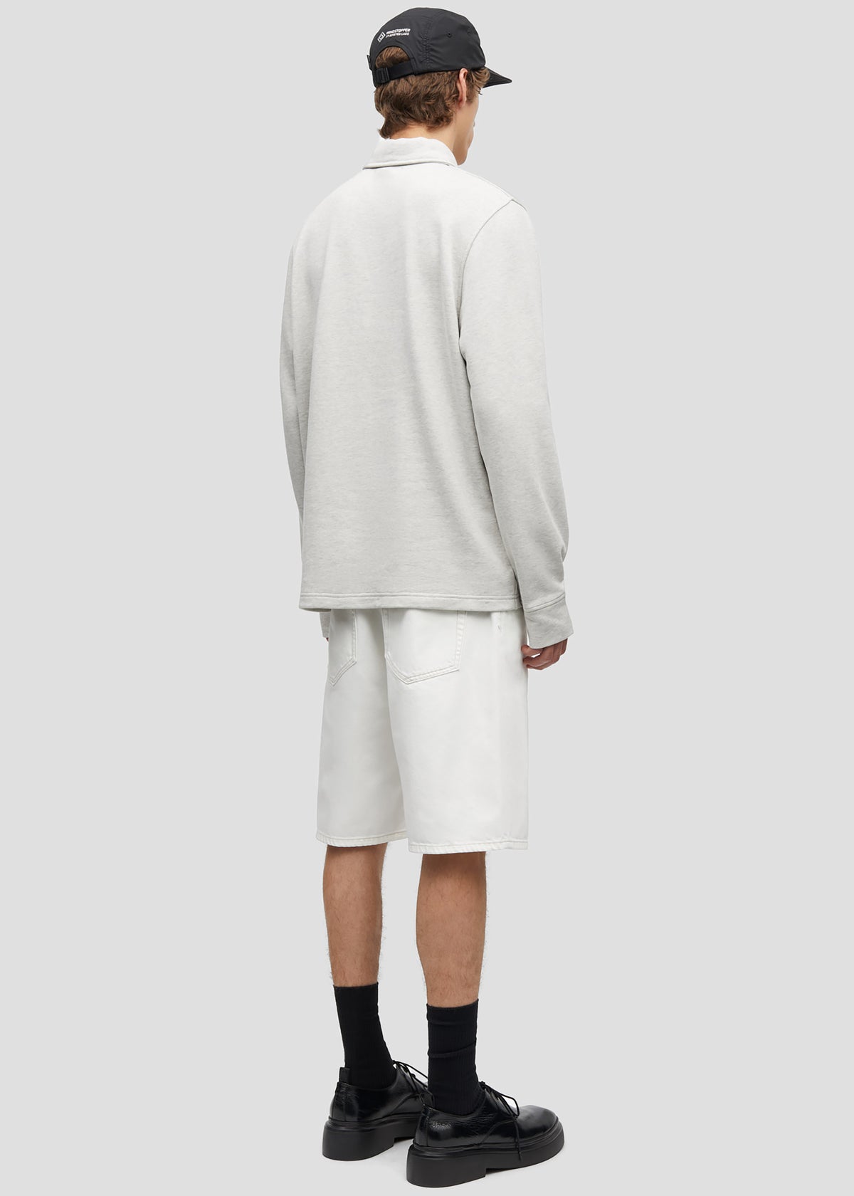 Samsøe Samsøe Salouis Hz Polo LS - Moonstruck Melange - 4