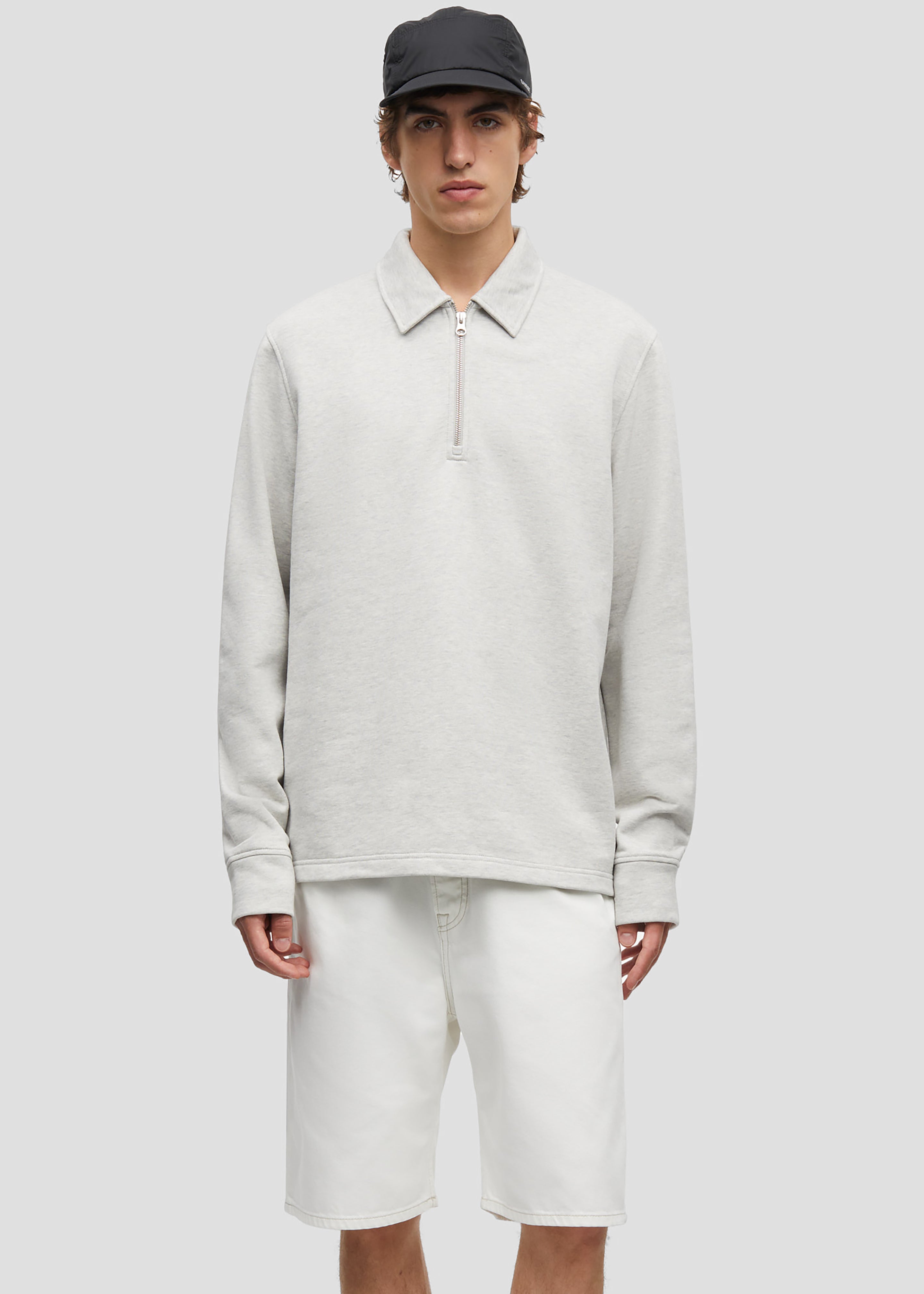 Samsøe Samsøe Salouis Hz Polo LS - Moonstruck Melange - 3