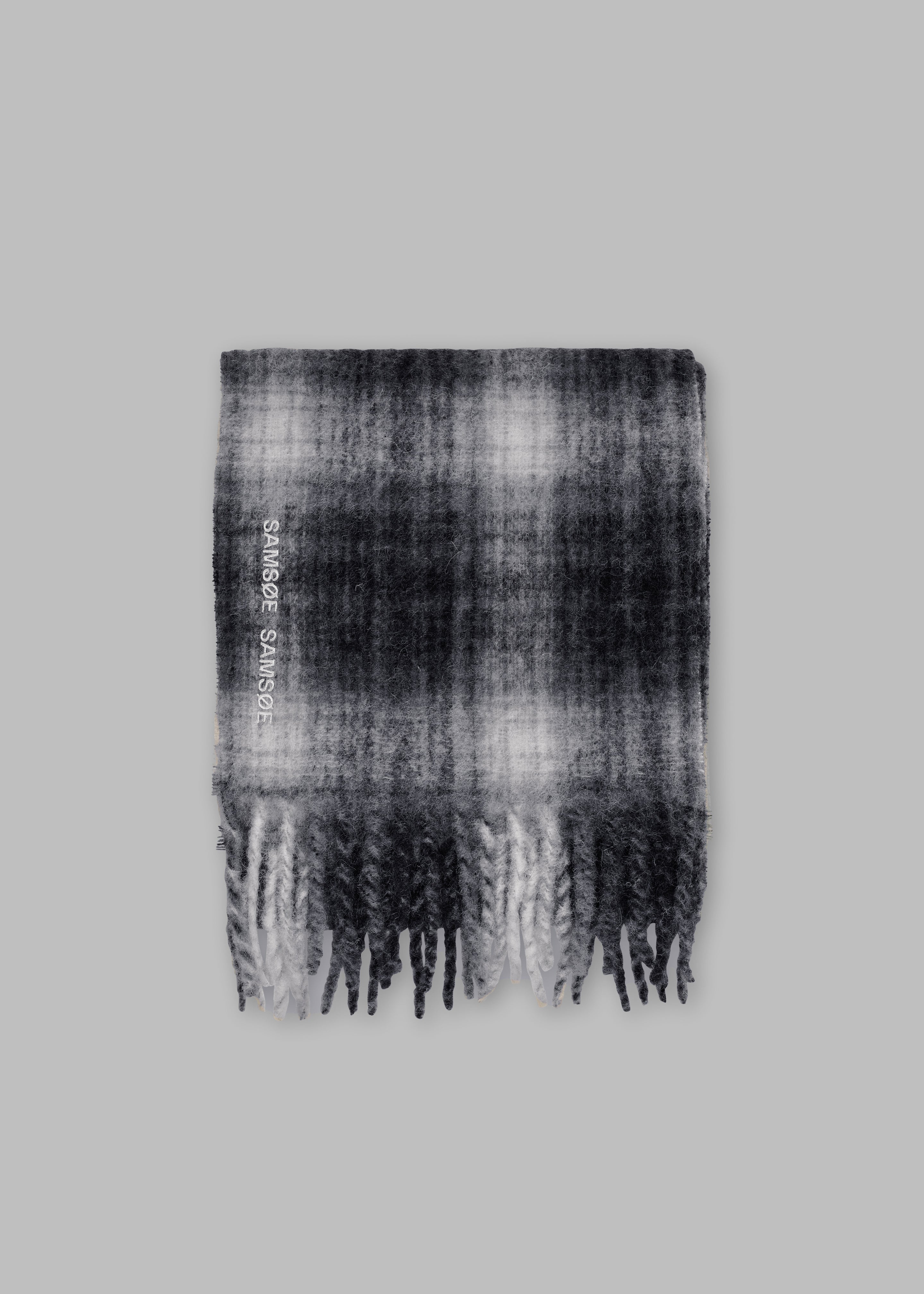 Samsøe Samsøe Alex Scarf - Petrified Oak Checkered - 4