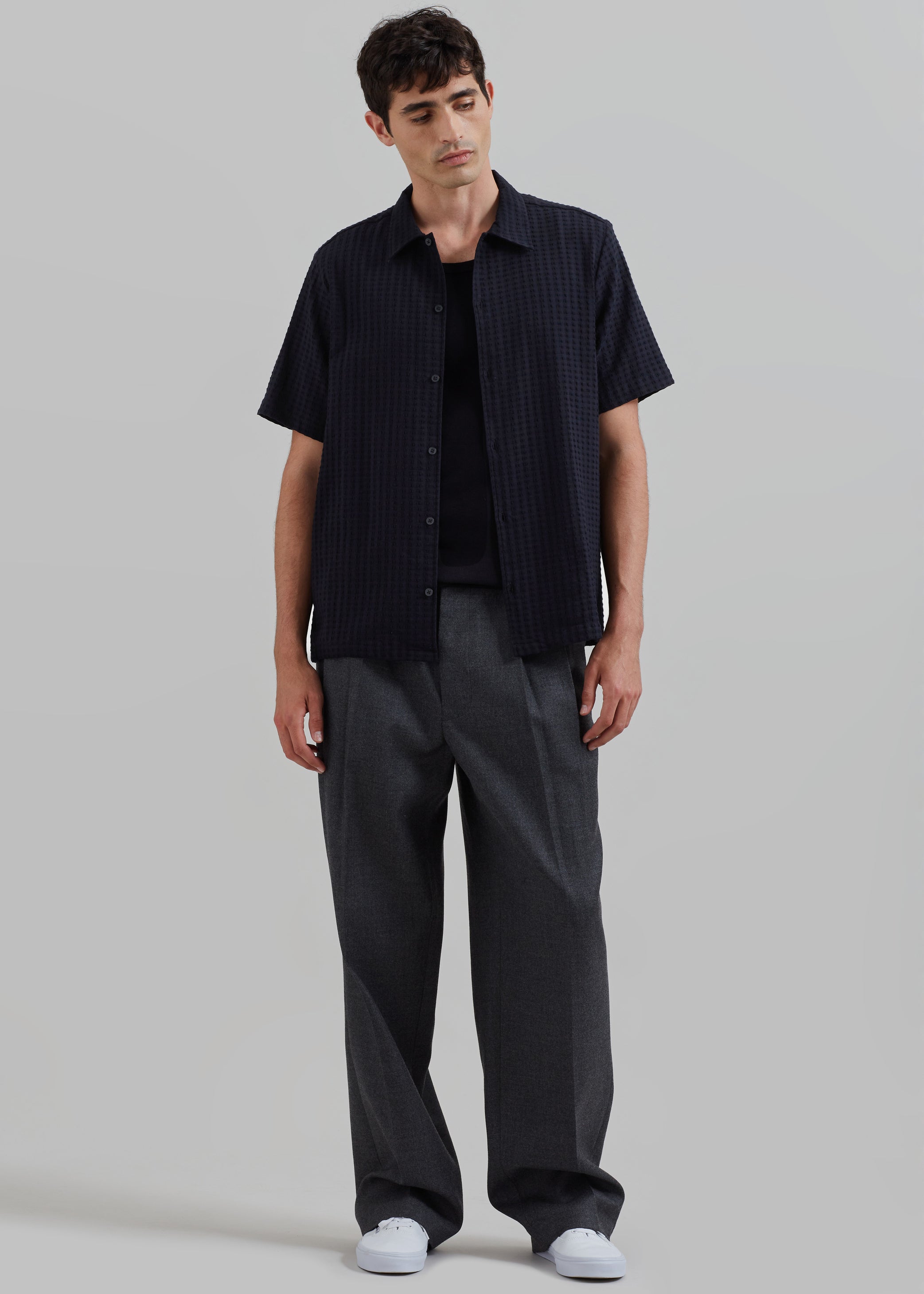 Shop the look image for Samsøe Samsøe Avan JX Shirt - Black