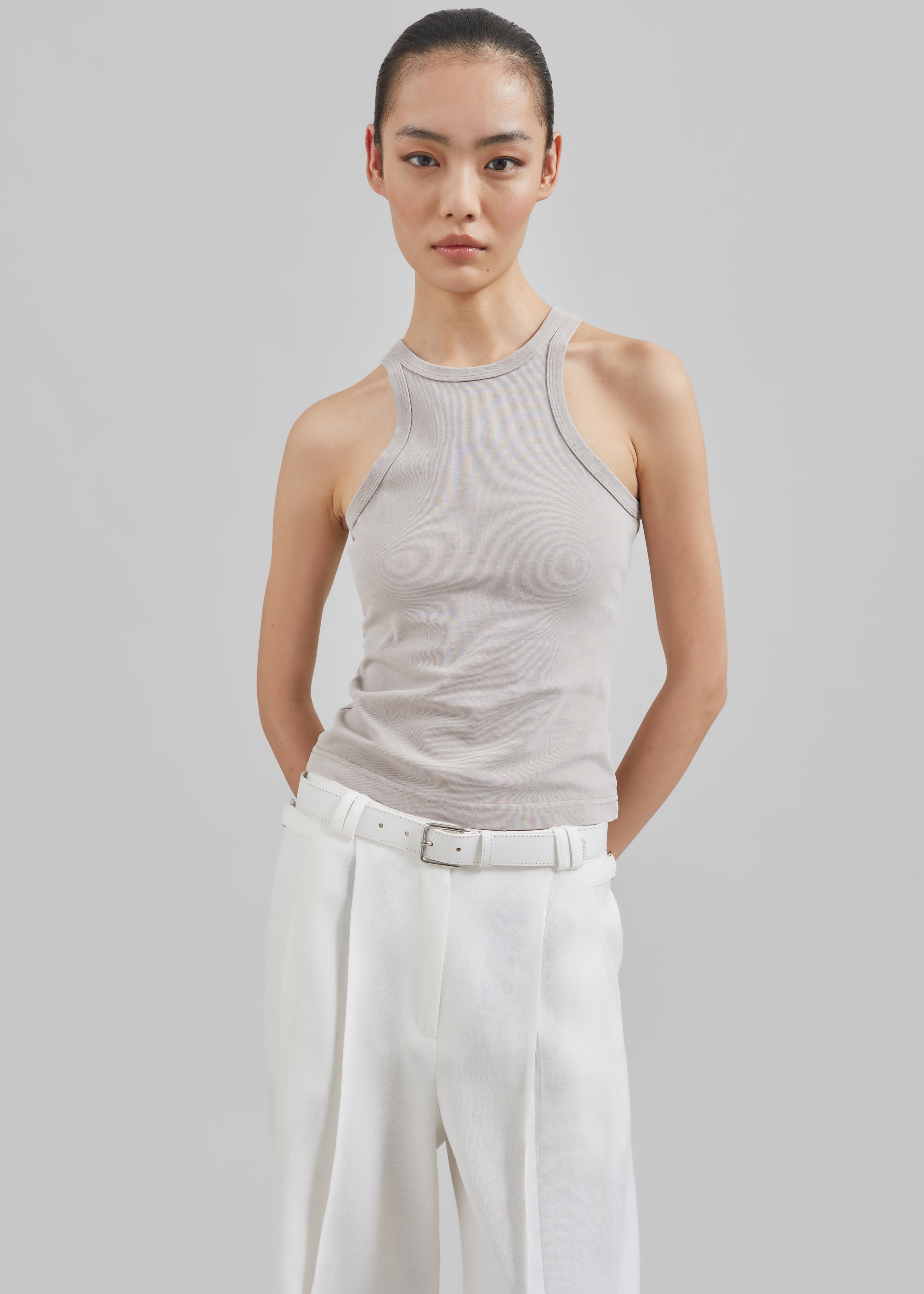 Samsøe Samsøe Helene Tank Top - Gull Gray - 1