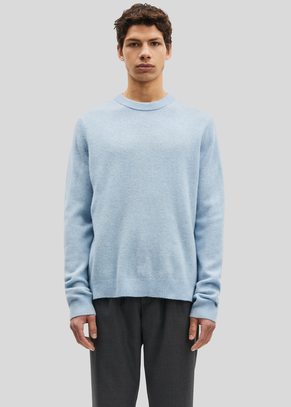Samsøe Samsøe Isak Knit Sweater - Subdued Blue