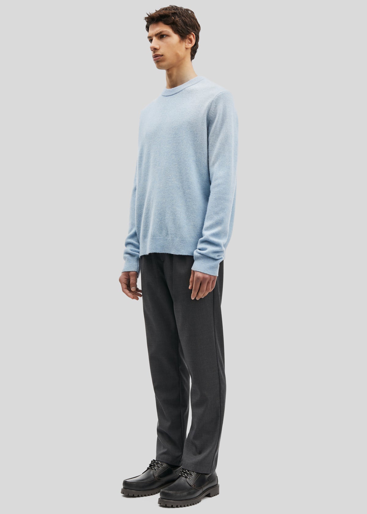Samsøe Samsøe Isak Knit Sweater - Subdued Blue - 4