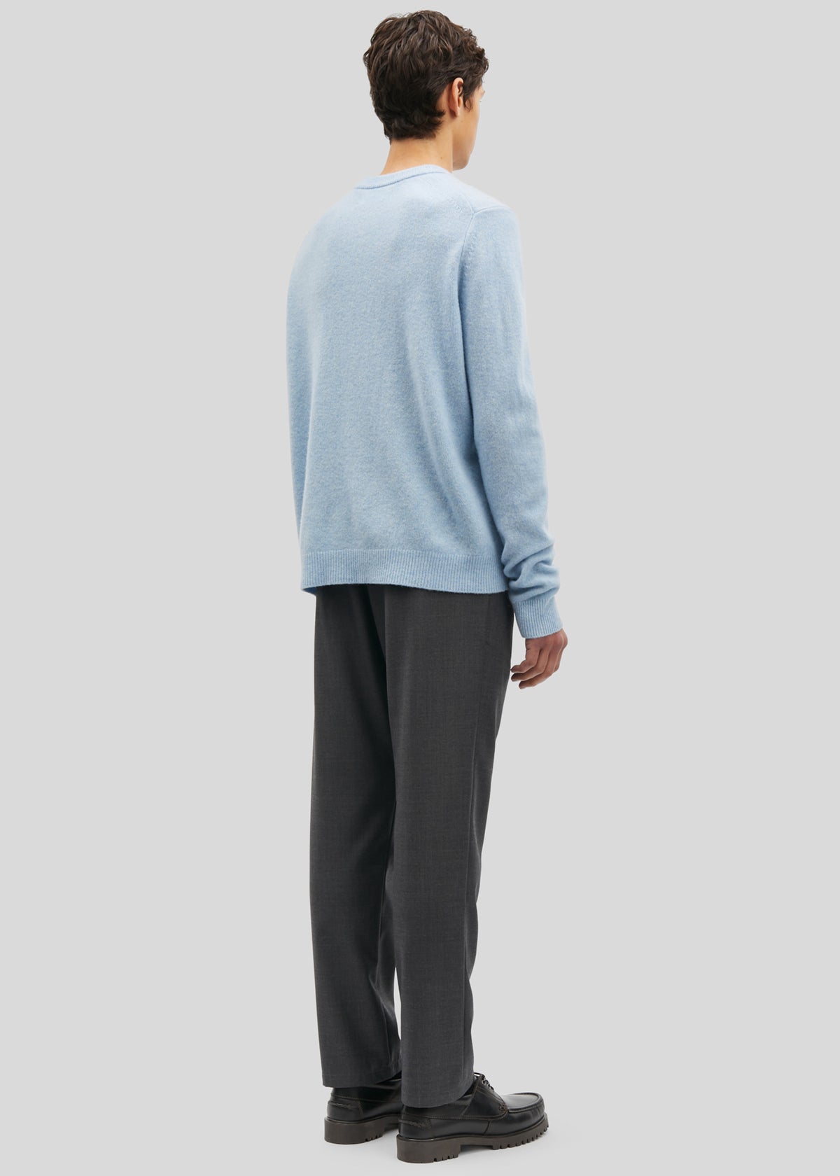 Samsøe Samsøe Isak Knit Sweater - Subdued Blue - 5