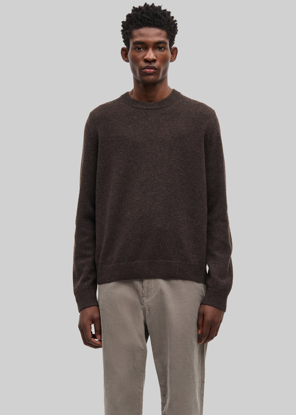 Samsøe Samsøe Isak Knit Sweater - Turkish Coffee