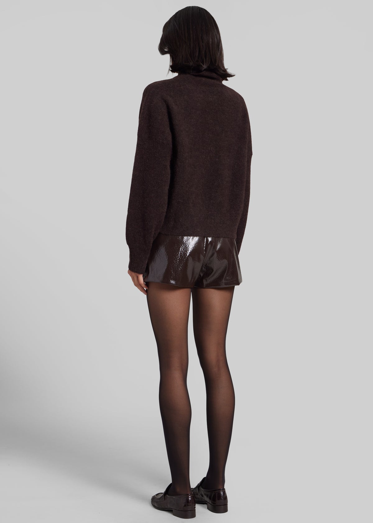 Samsøe Samsøe Nola Turtleneck - Black Coffee - 5