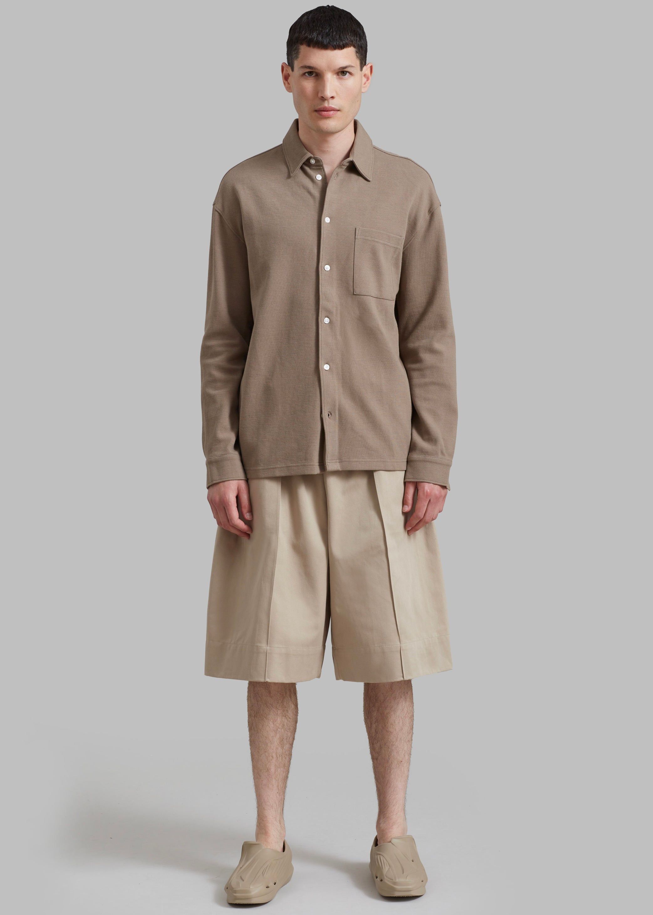 Shop the look image for Samsøe Samsøe Poul Shirt - Brindle