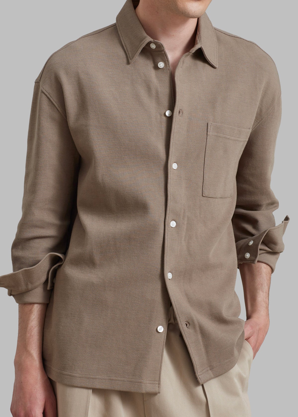 Samsøe Samsøe Poul Shirt - Brindle - 2