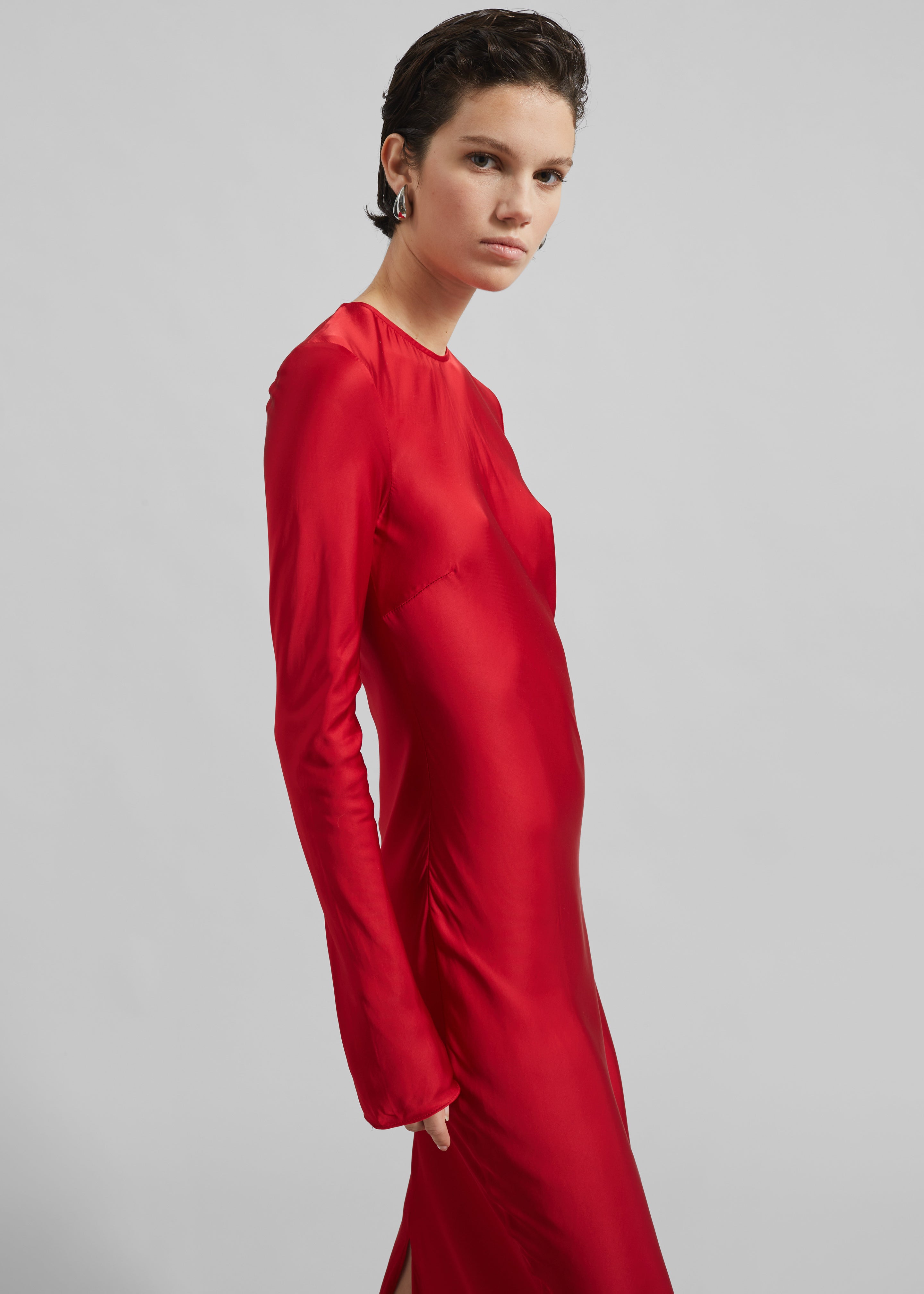 Samsøe Samsøe Saalina Dress - Scarlet Sage - 5