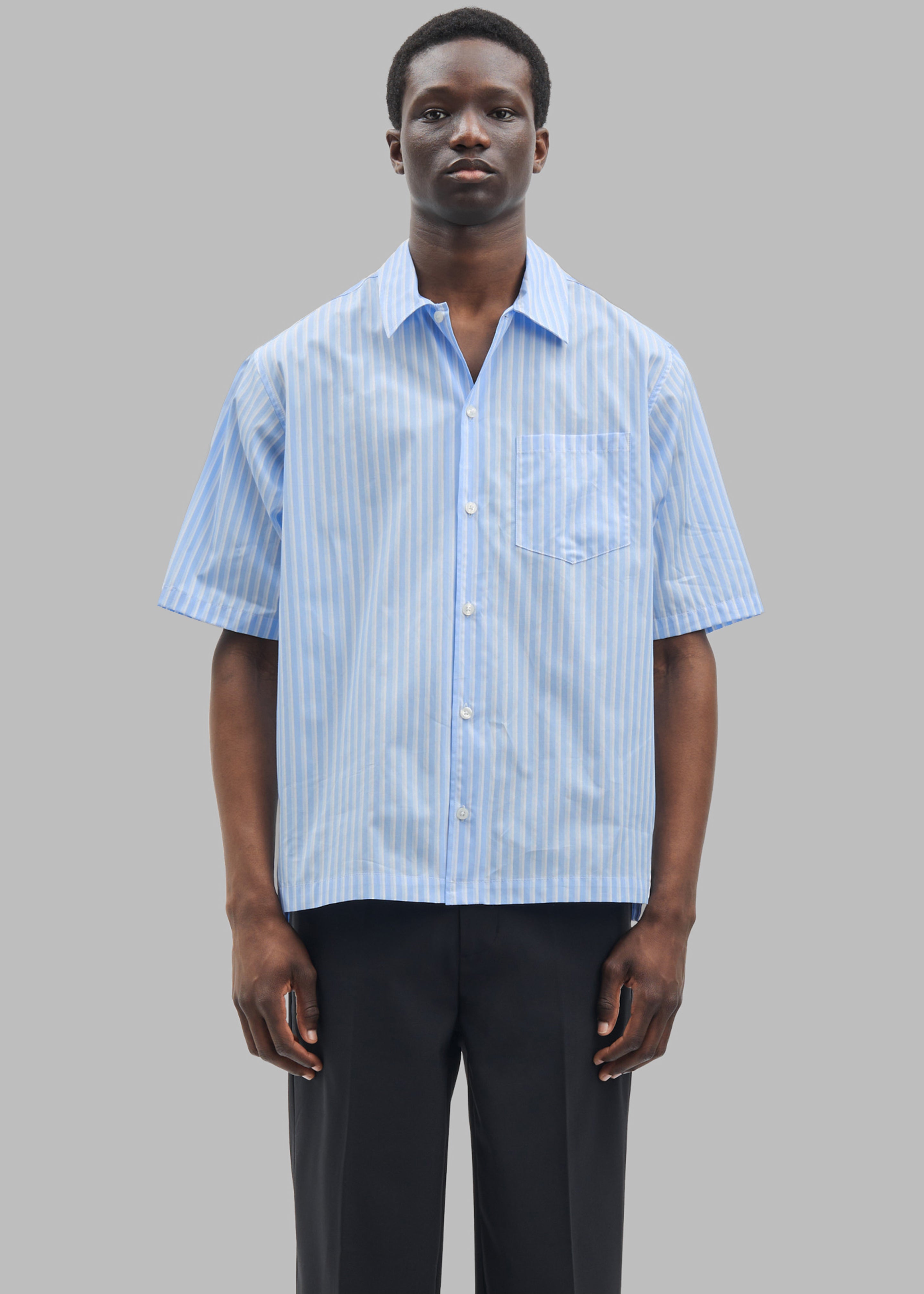 Samsøe Samsøe Saayo P Shirt - Blue St - 6