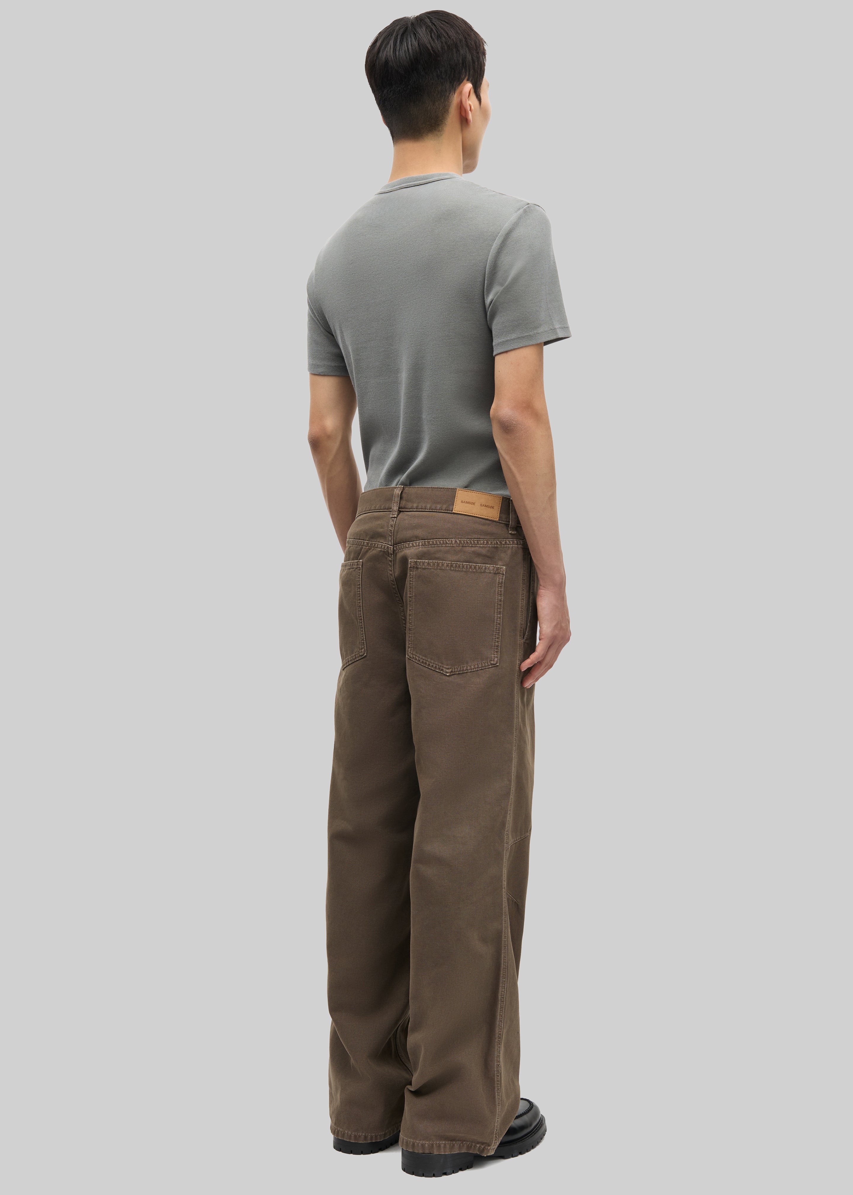 Samsøe Samsøe Sabruce X Trousers - Washed Canteen - 4