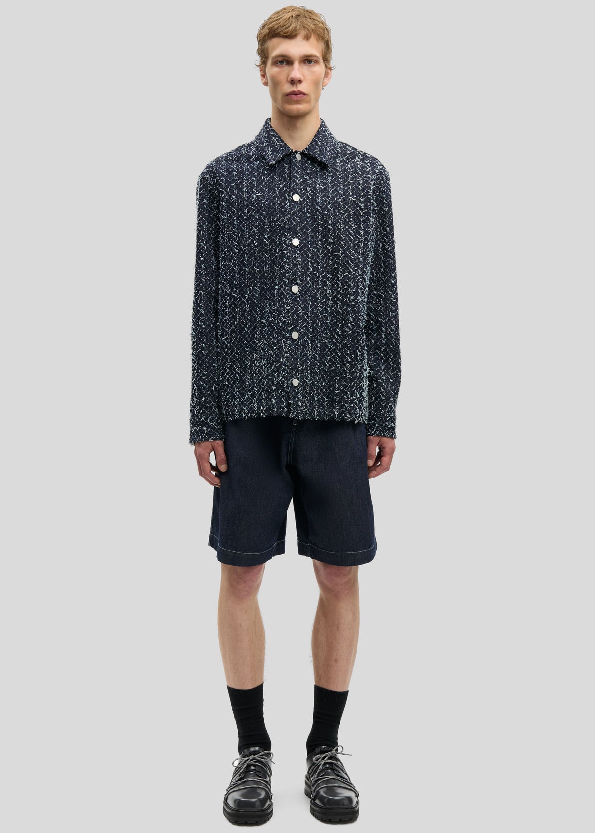 Samsøe Samsøe Sacastor X Overshirt - Indigo Floss - 4
