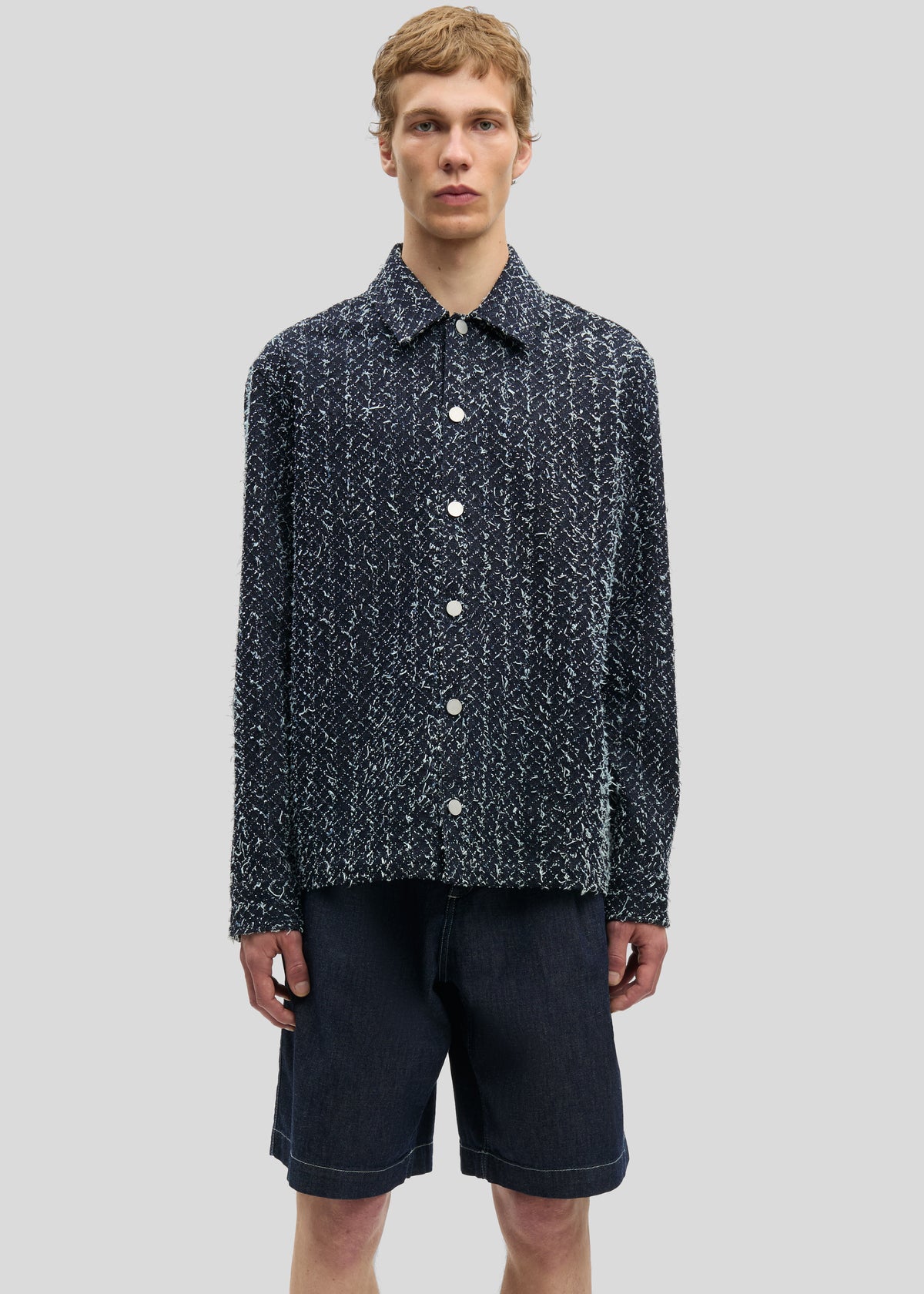 Samsøe Samsøe Sacastor X Overshirt - Indigo Floss - 1