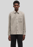 Samsøe Samsøe Sadamon JJ Overshirt - Elephant Skin