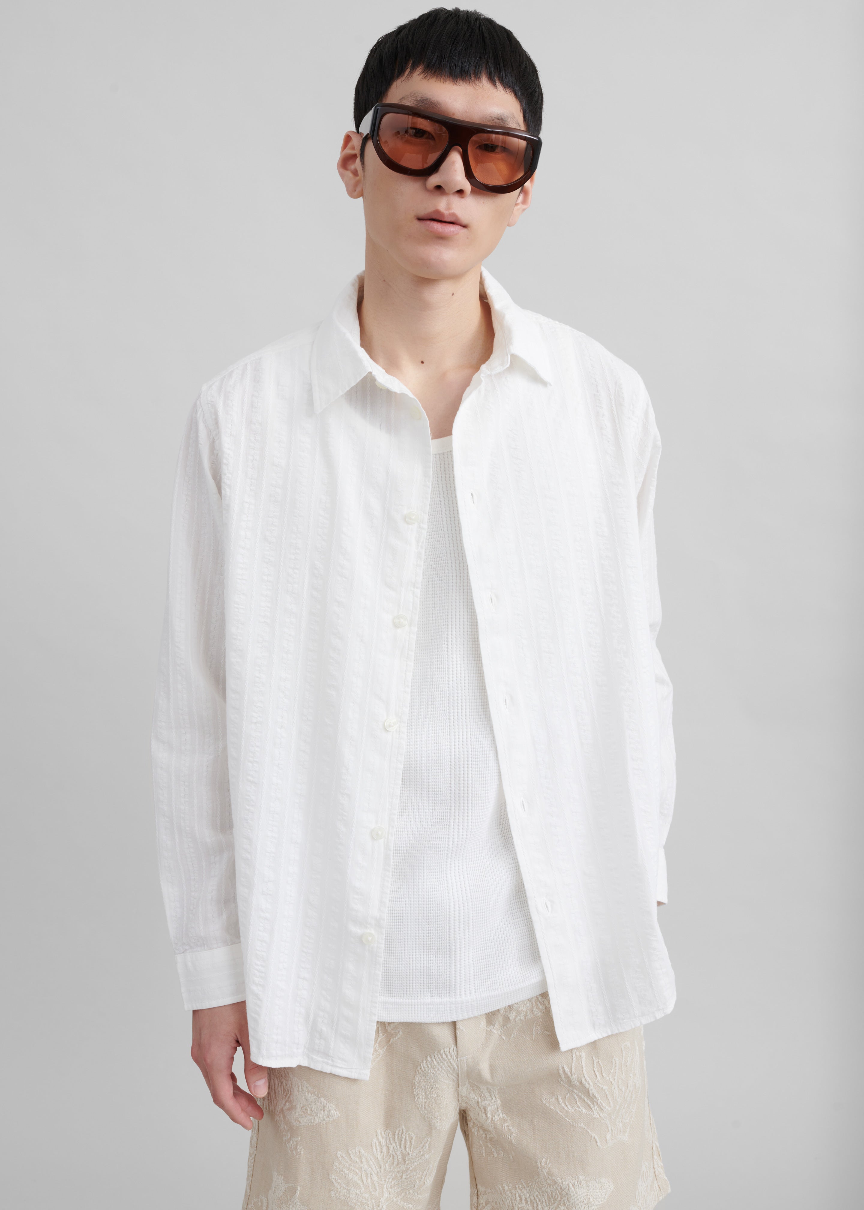 Samsøe Samsøe Sadamon X Shirt - Clear Cream - 1