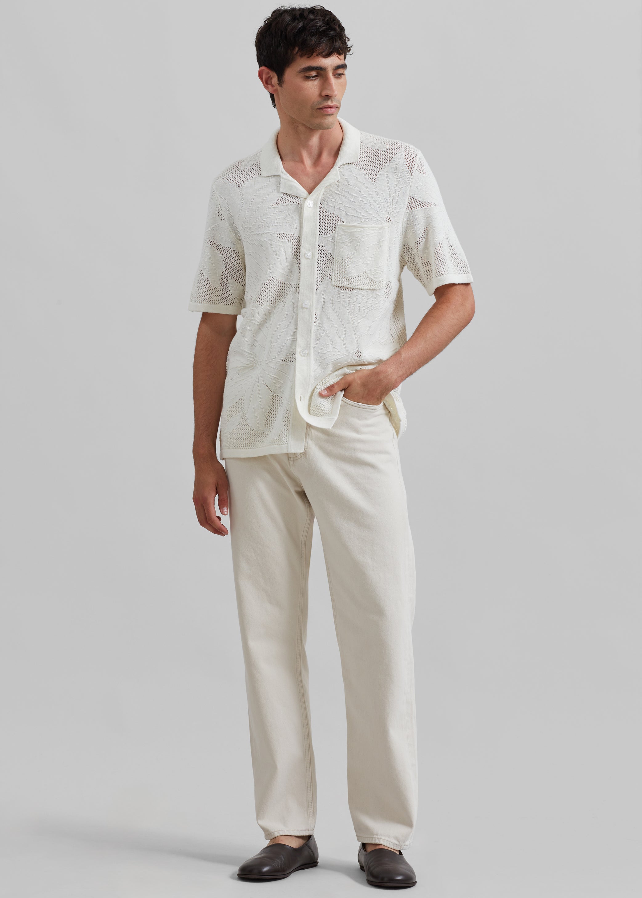 Shop the look image for Samsøe Samsøe Saeddie Jeans - Natural