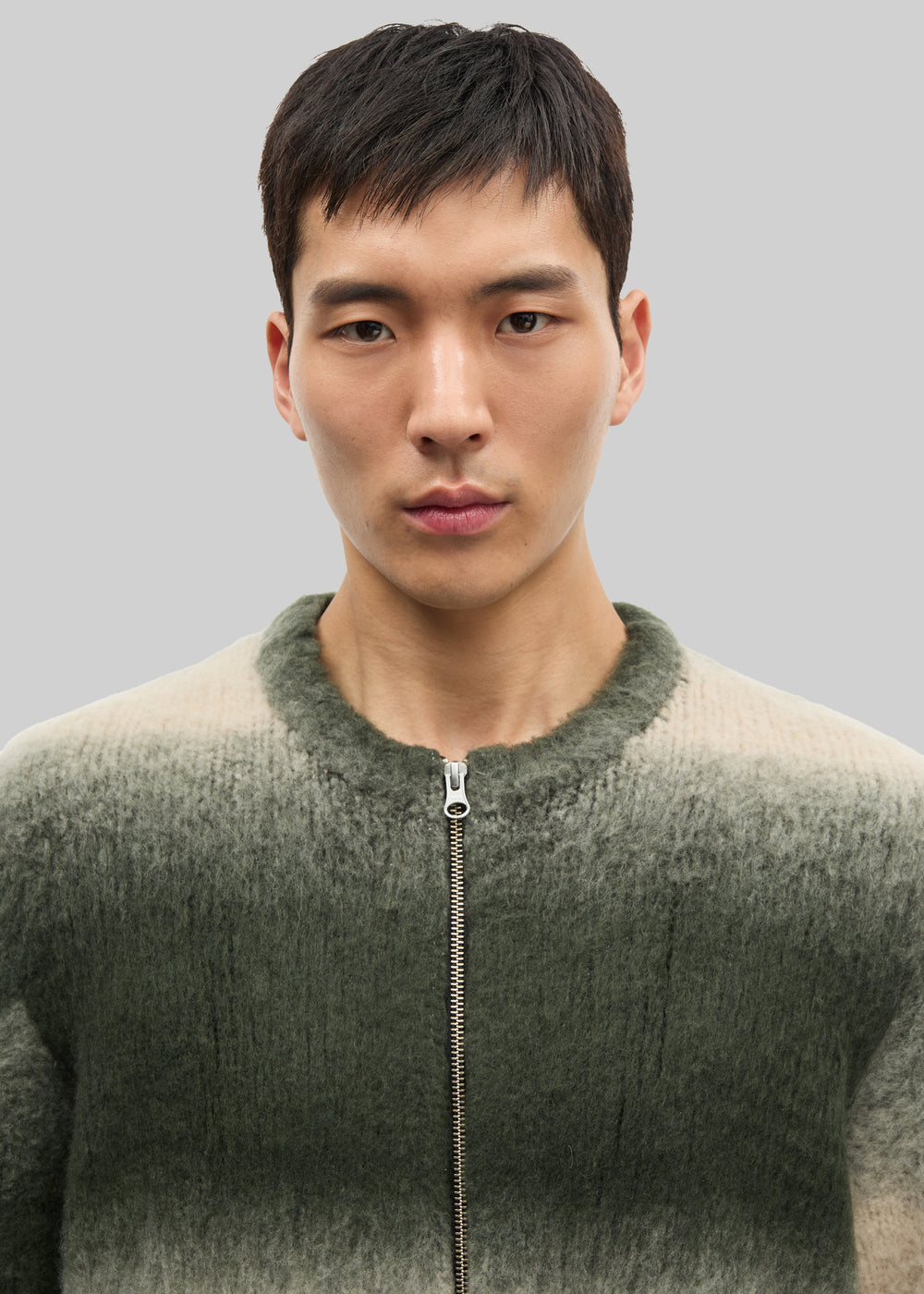 Samsøe Samsøe Safabio Cardigan - Ombre Gray Stripes - 1