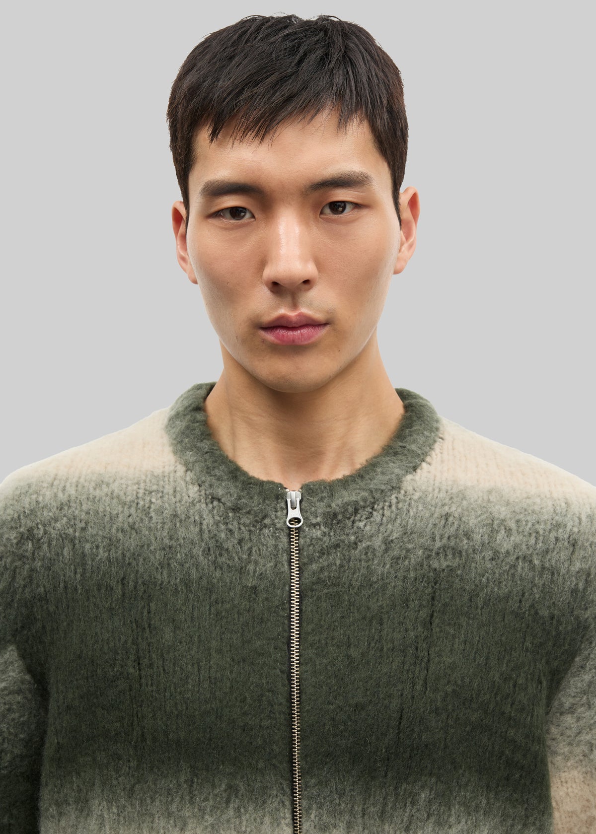 Samsøe Samsøe Safabio Cardigan - Ombre Gray Stripes - 2