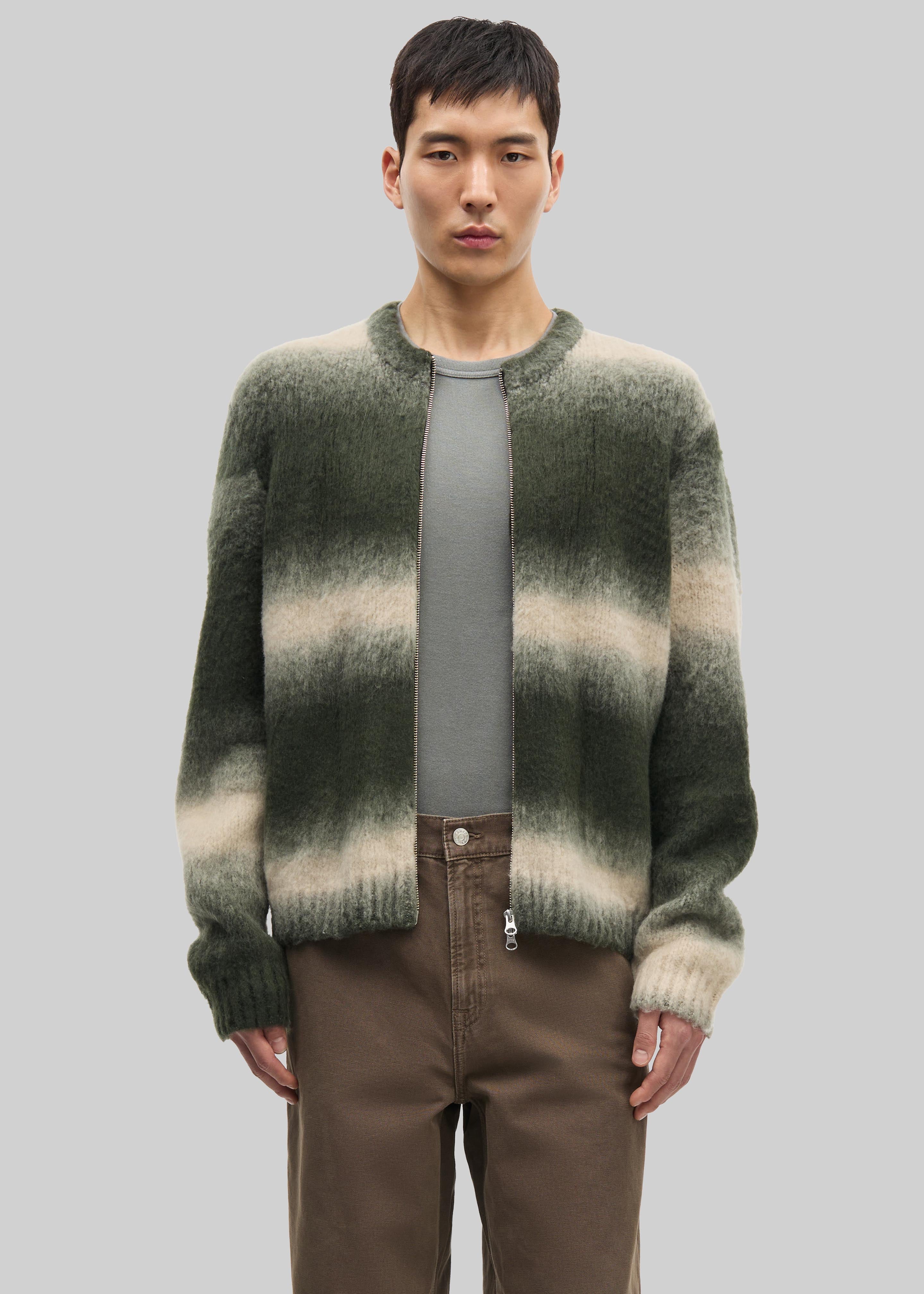 Samsøe Samsøe Safabio Cardigan - Ombre Gray Stripes - 1