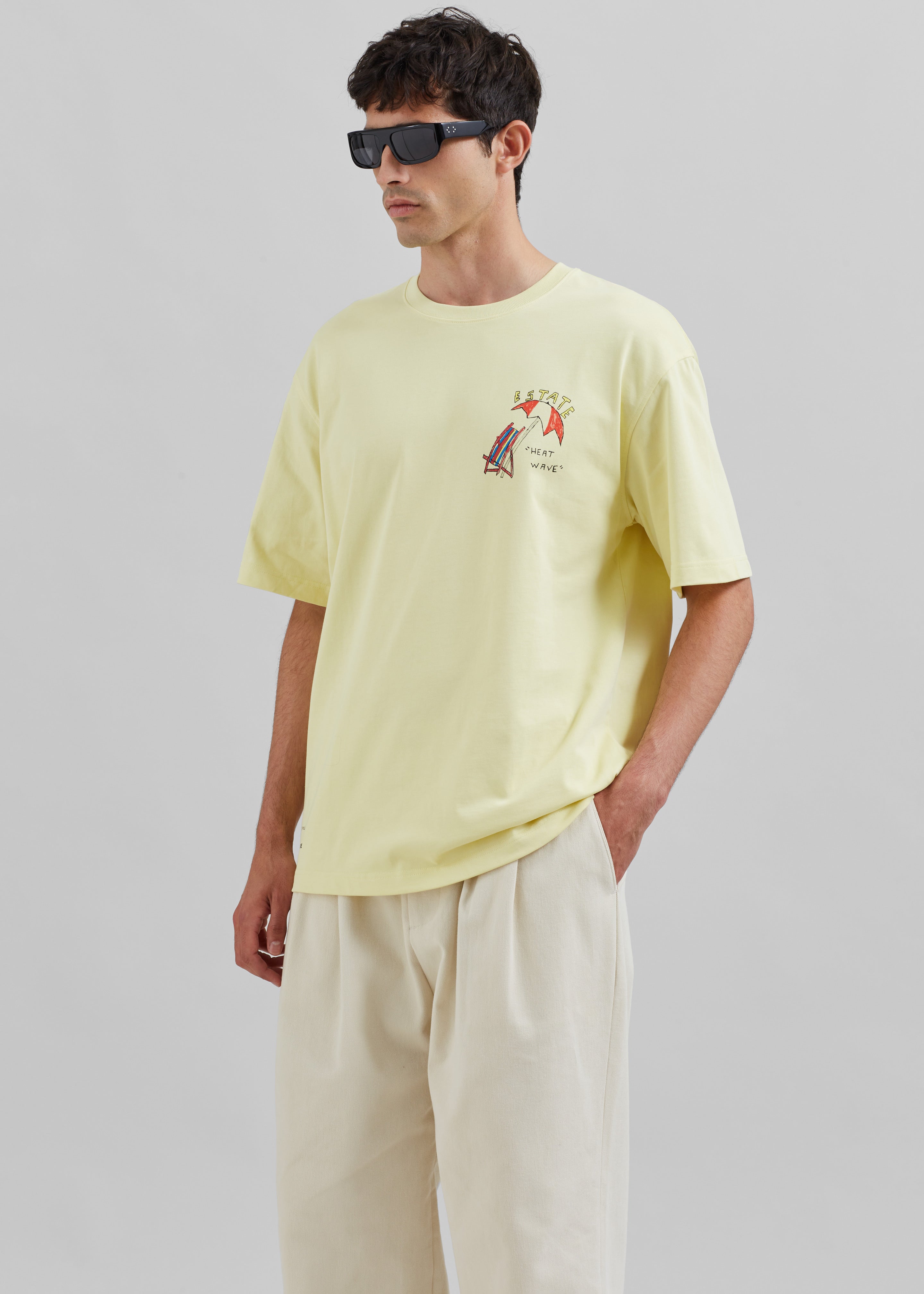 Samsøe Samsøe Sagiotto T-Shirt - Yellow Estate - 1