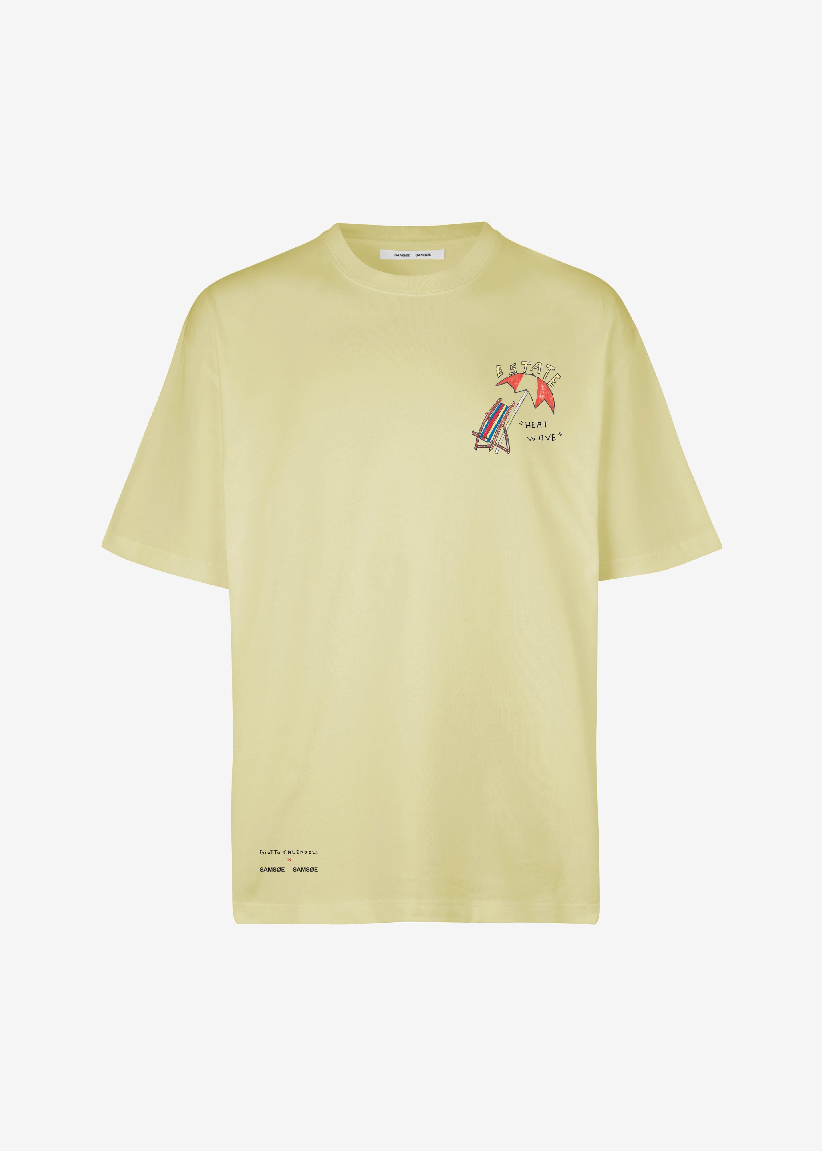 Samsøe Samsøe Sagiotto T-Shirt - Yellow Estate - 7