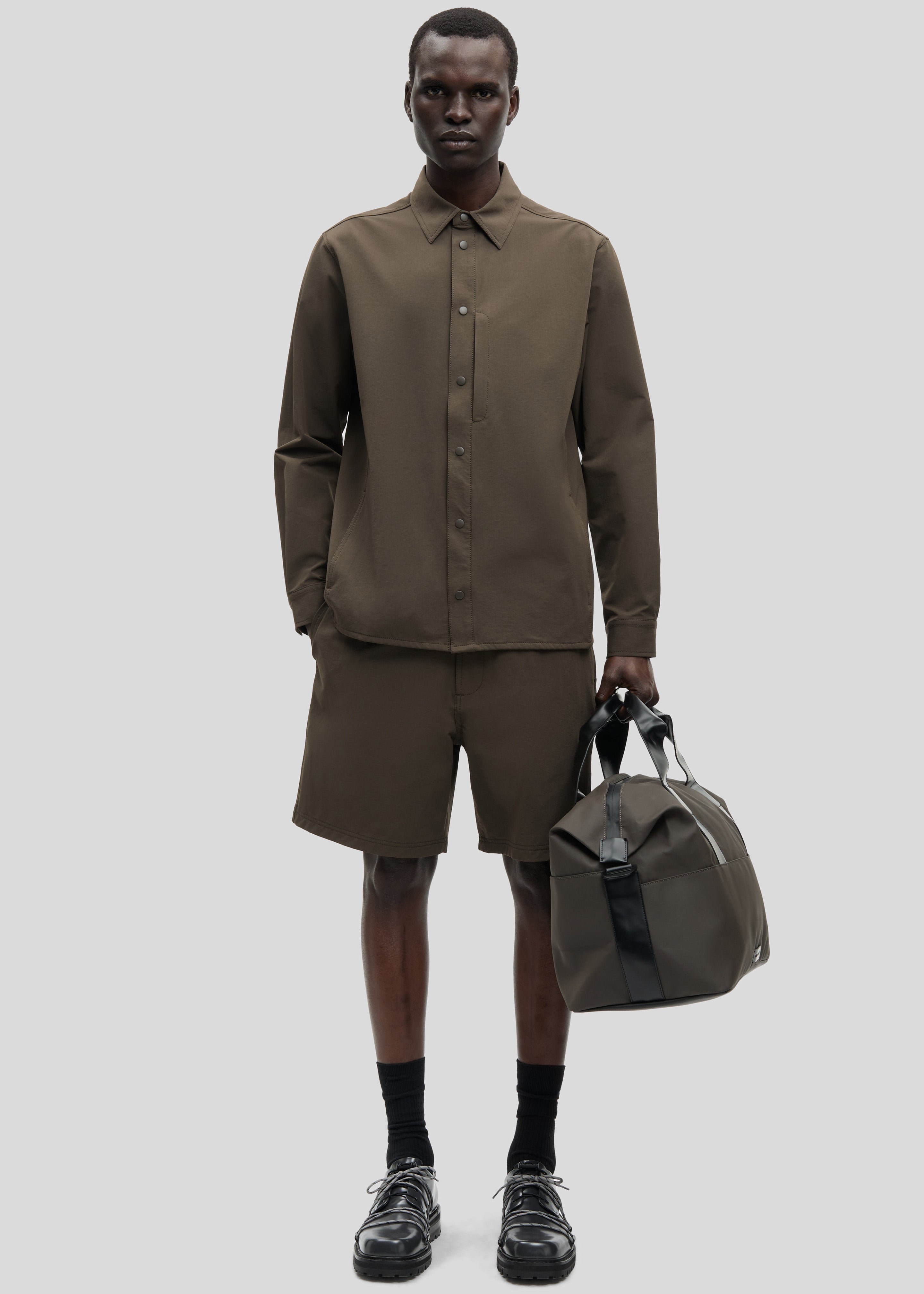 Samsøe Samsøe Sahammel X Shorts - Black Olive - 5