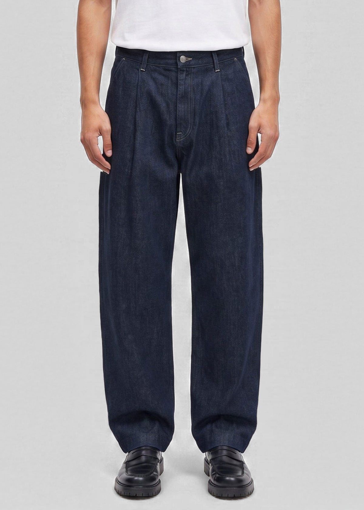 Samsøe Samsøe Saharper Pleat Jeans - Soft Denim - 7