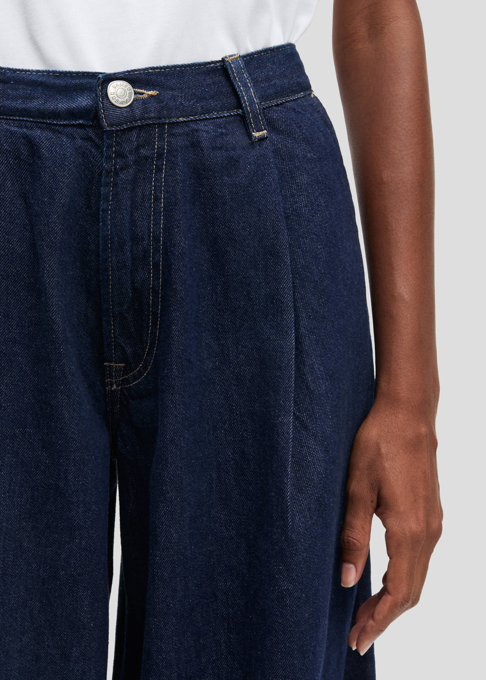 Samsøe Samsøe Saharper Pleat Jeans - Soft Denim - 1