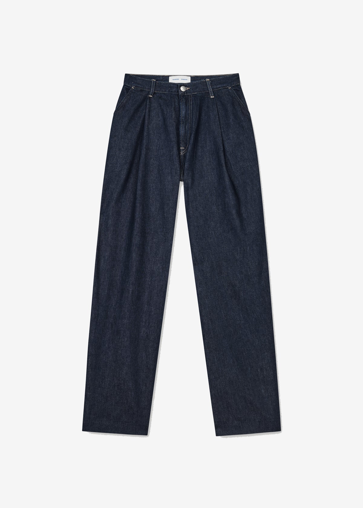 Samsøe Samsøe Saharper Pleat Jeans - Soft Denim