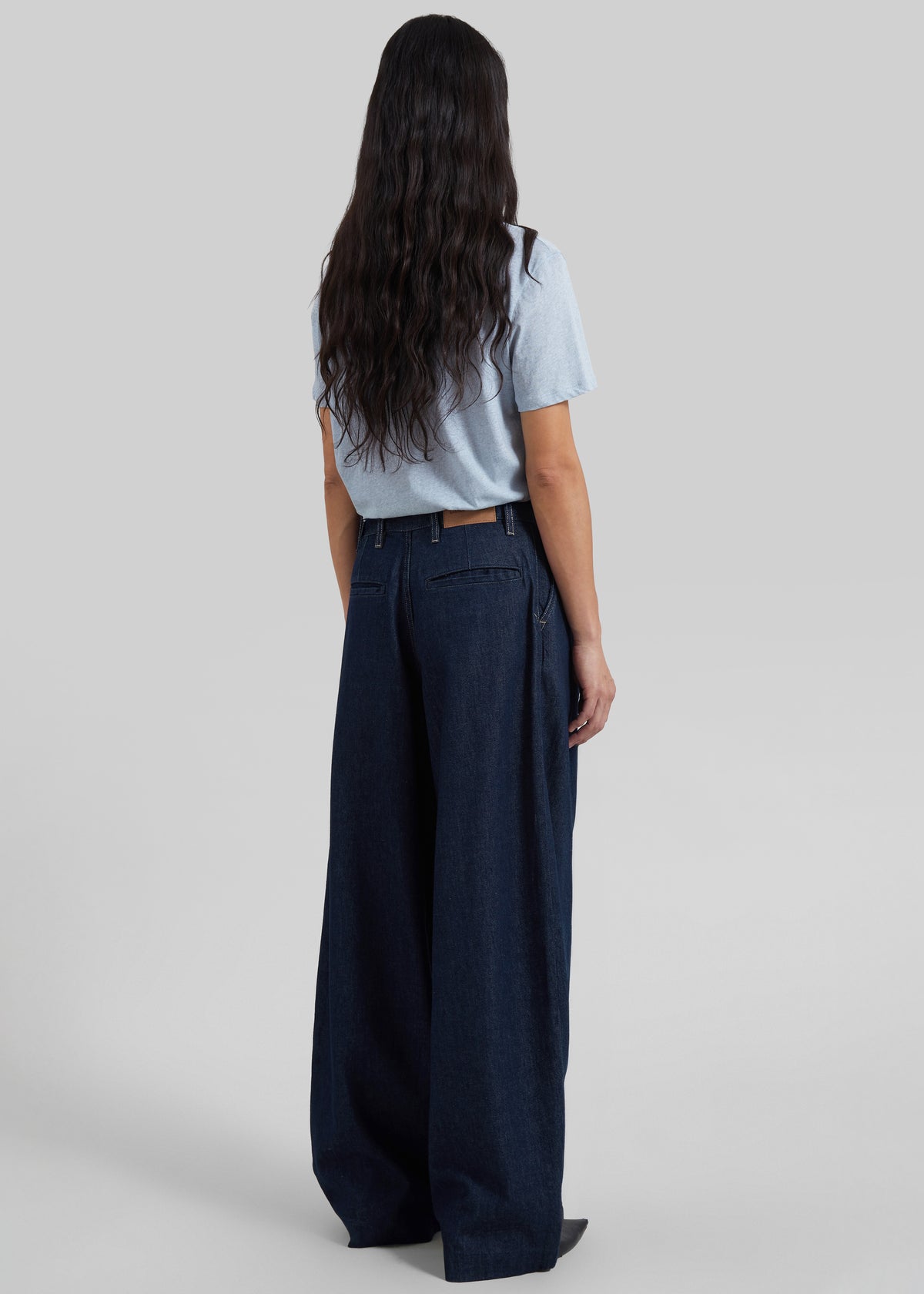 Samsøe Samsøe Saharper Pleat Jeans - Soft Denim