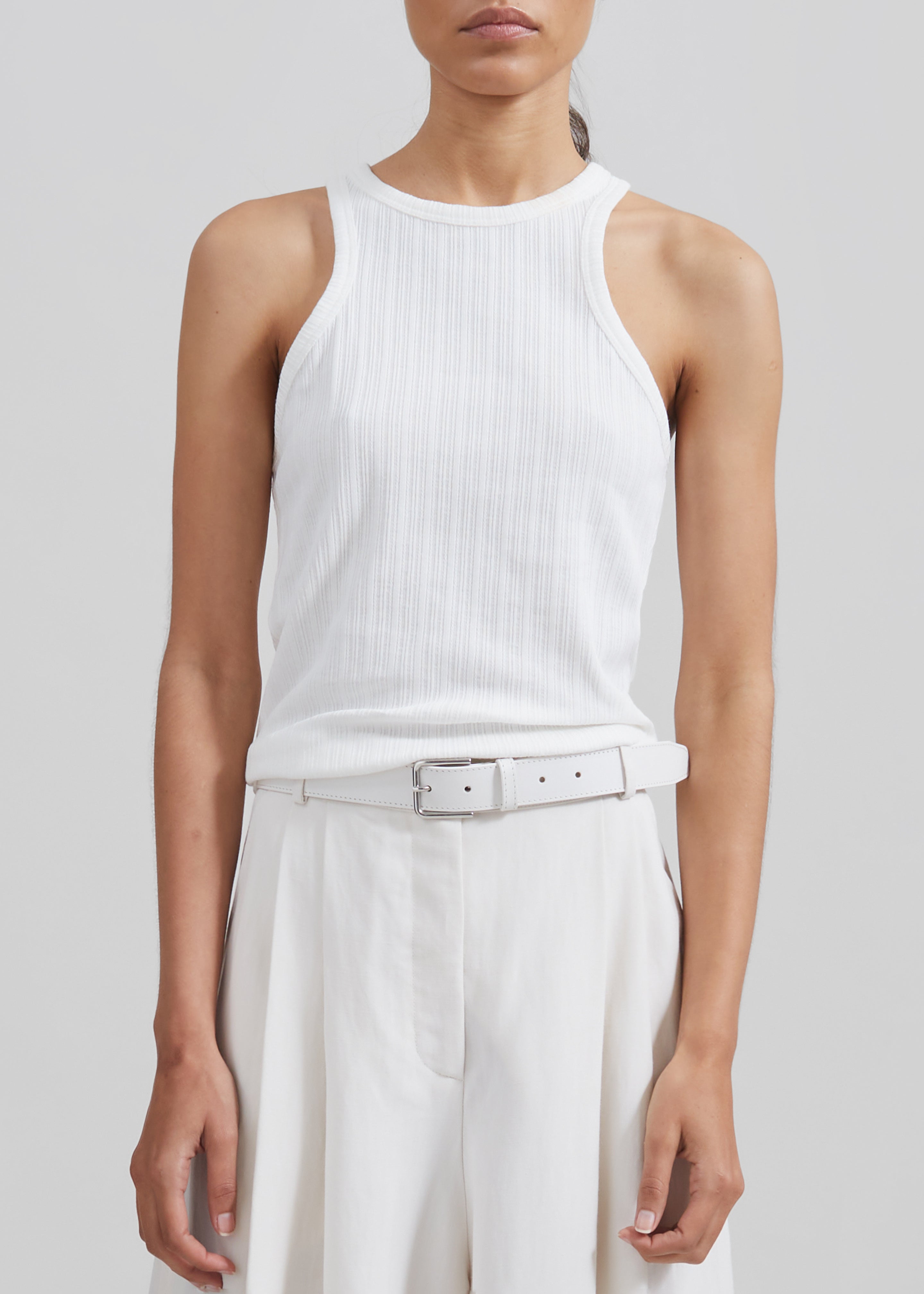 Samsøe Samsøe Sahelene Tank Top - White - 5