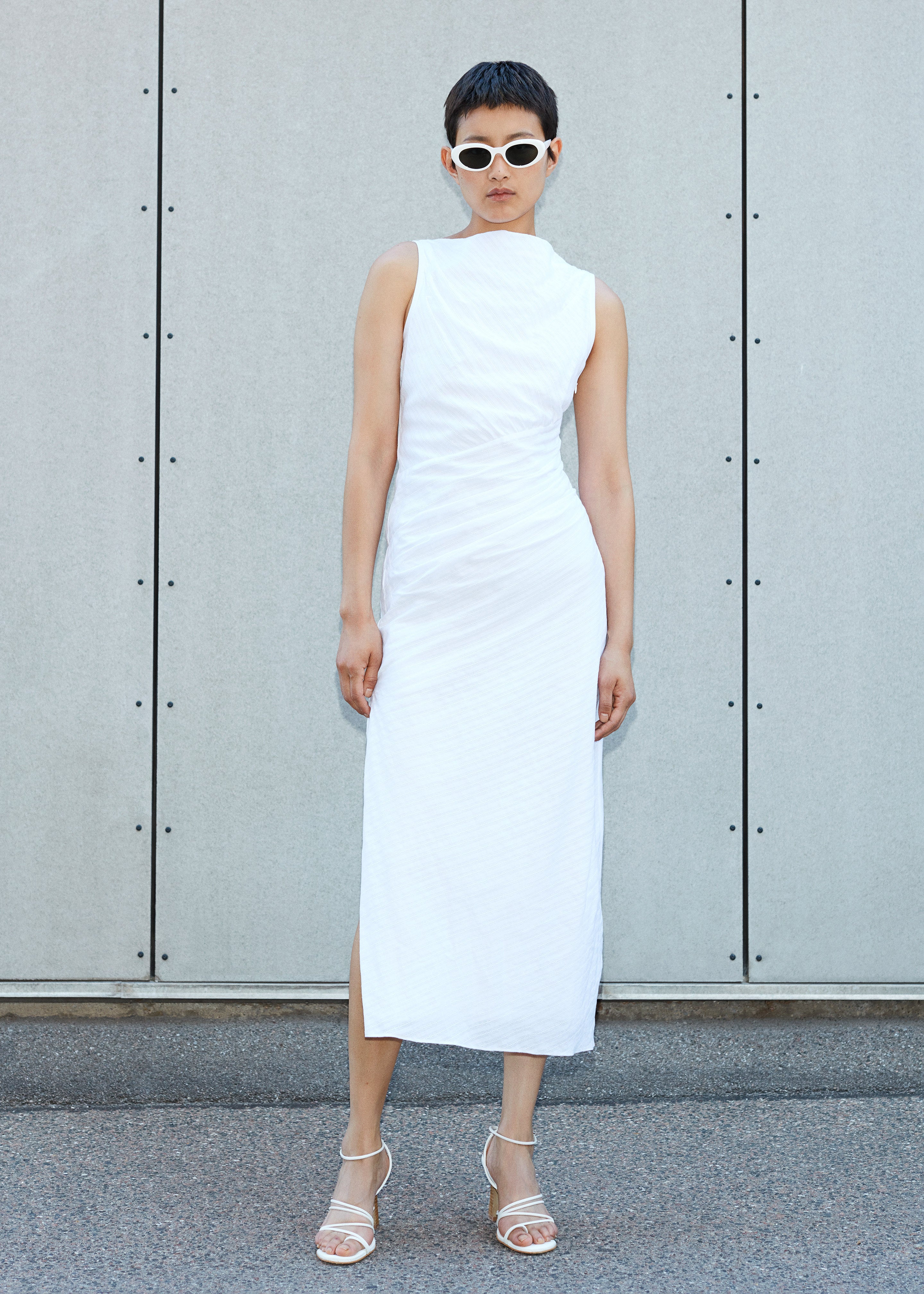 Samsøe Samsøe Sahira Dress - White - 2