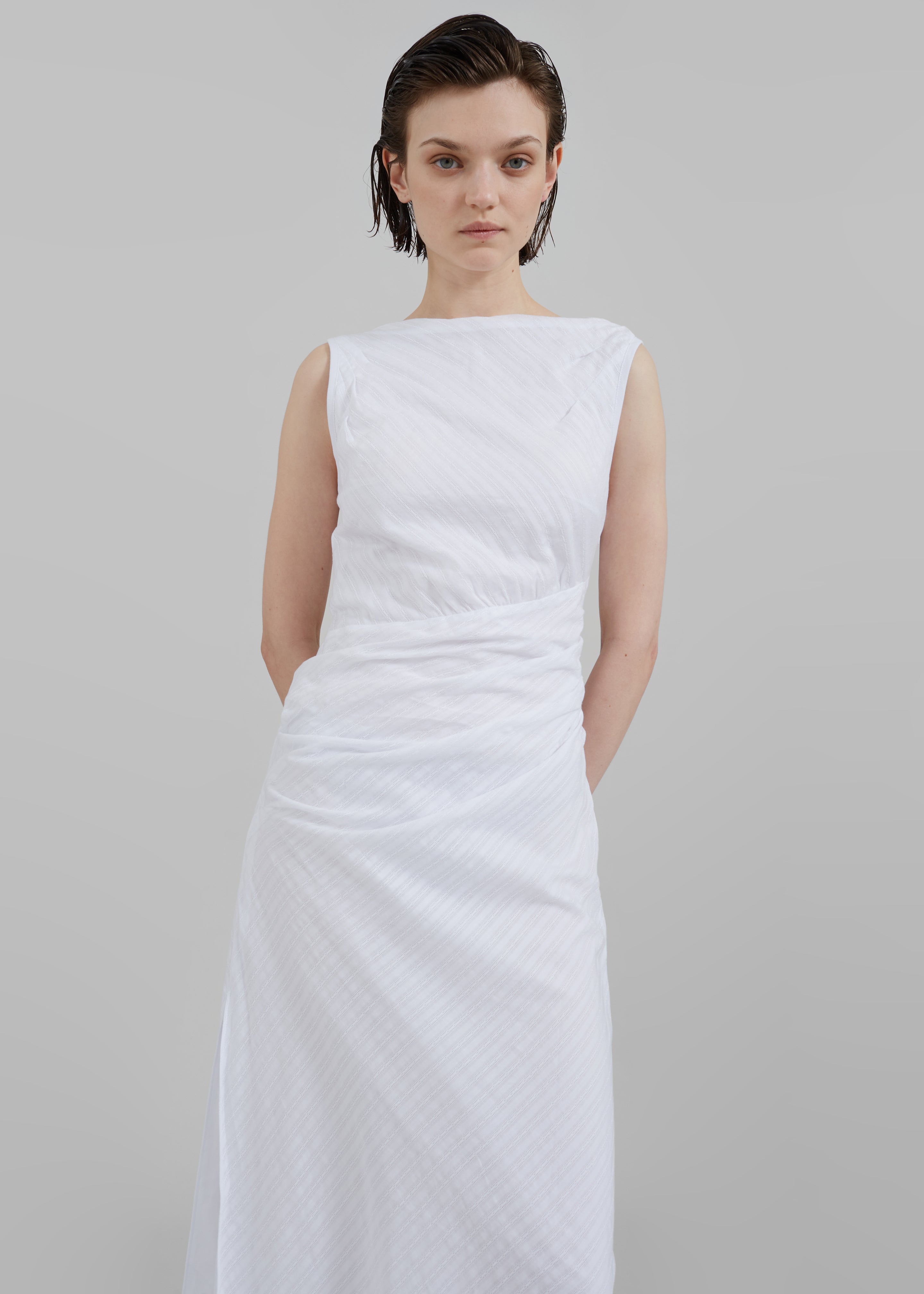 Samsøe Samsøe Sahira Dress - White - 1