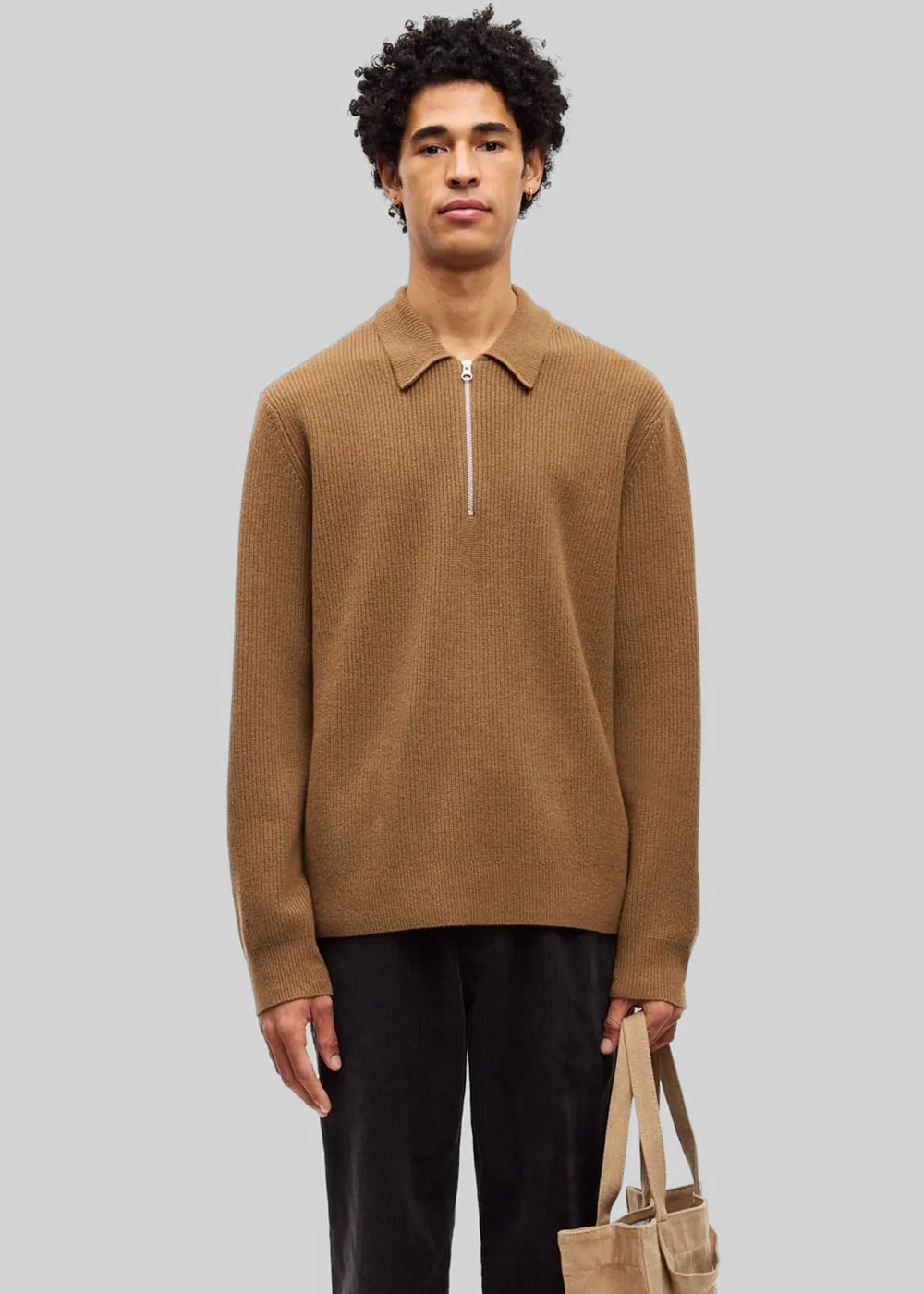 Samsøe Samsøe Saisaks Hz Polo - Otter