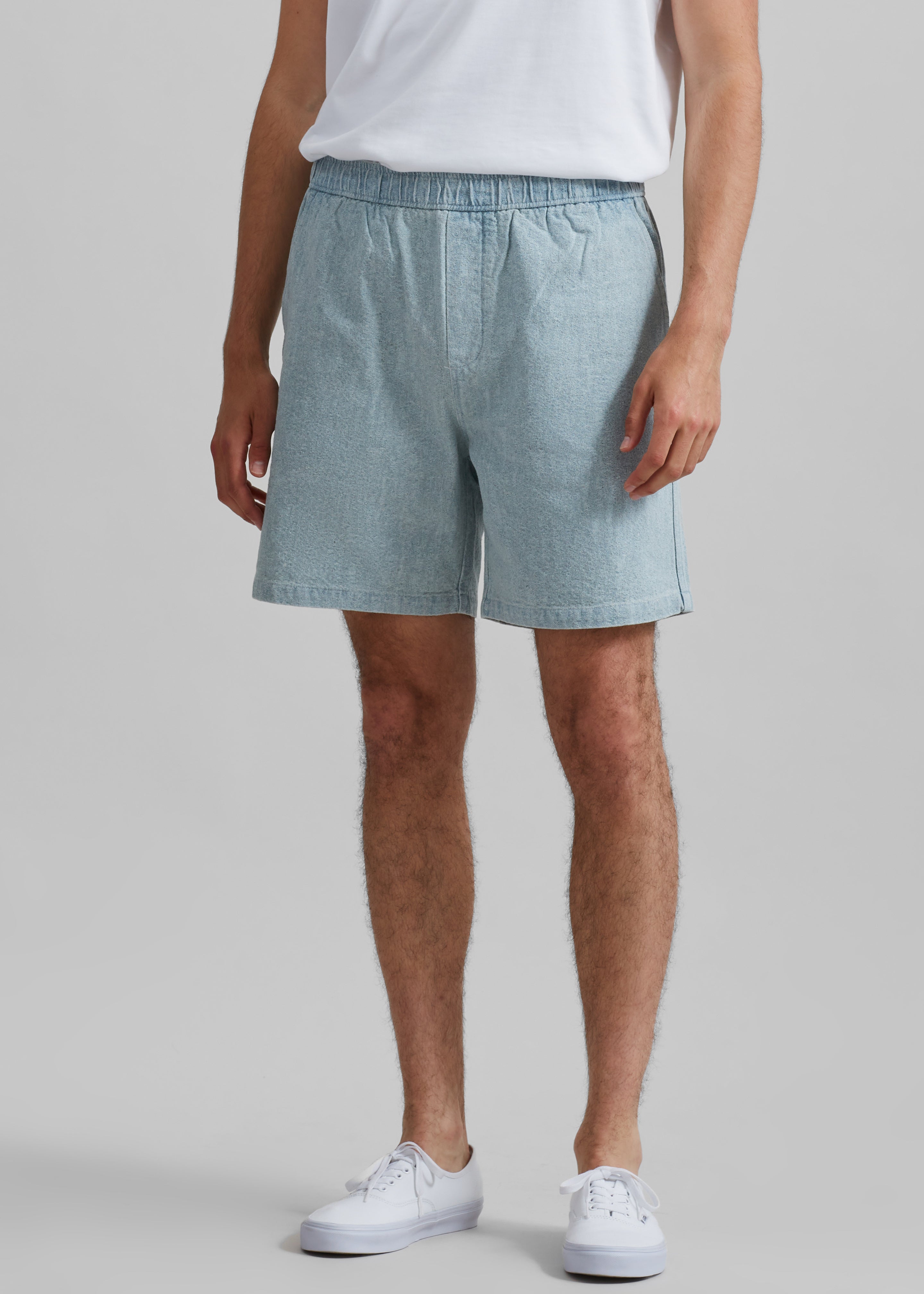 Samsøe Samsøe Sajabari Shorts - Destructed Denim - 6