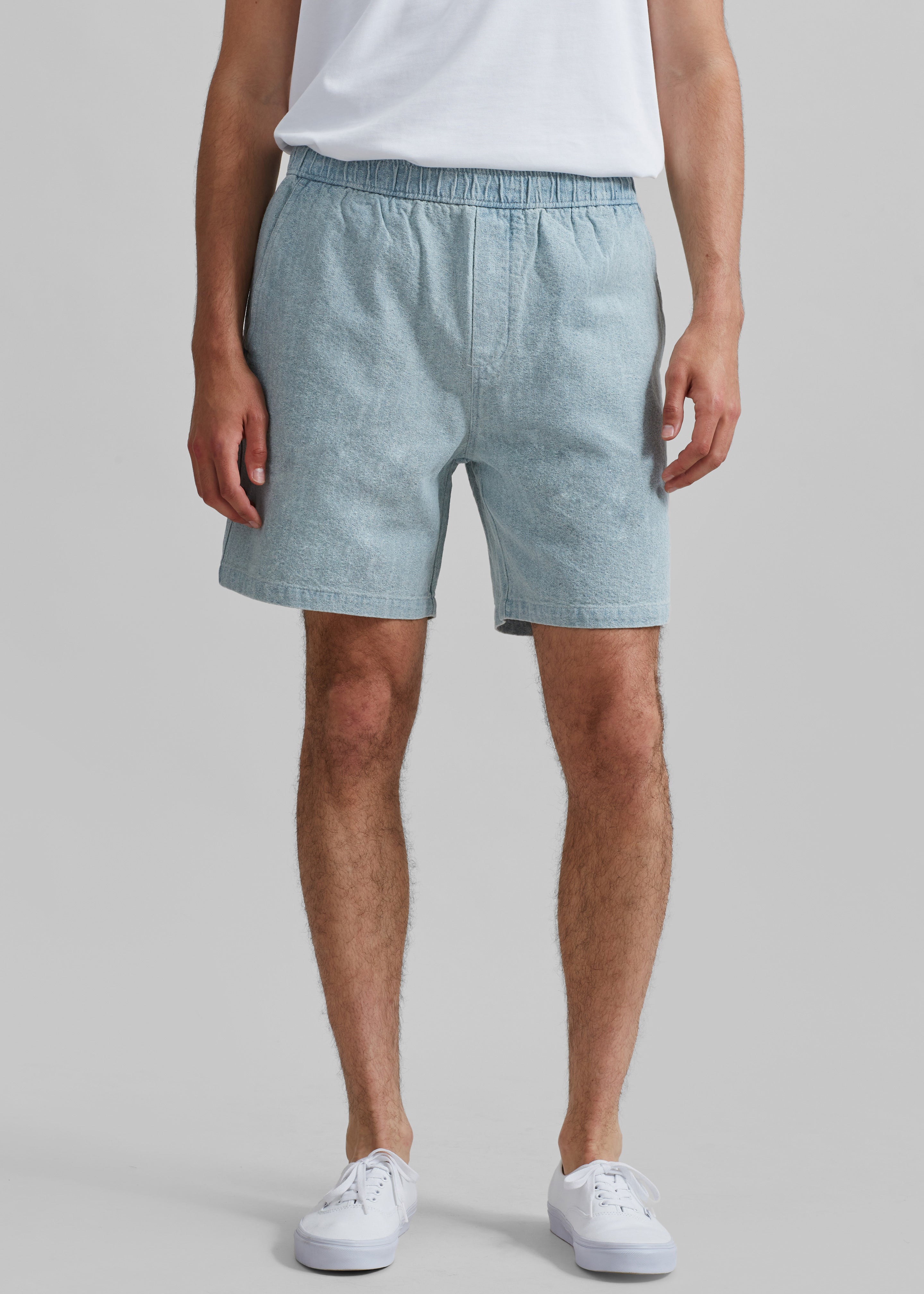 Samsøe Samsøe Sajabari Shorts - Destructed Denim - 5