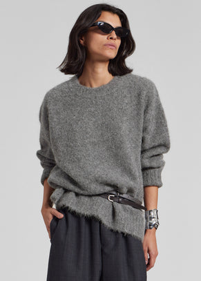 Samsøe Samsøe Sajeanne Sweater - Iron Gate