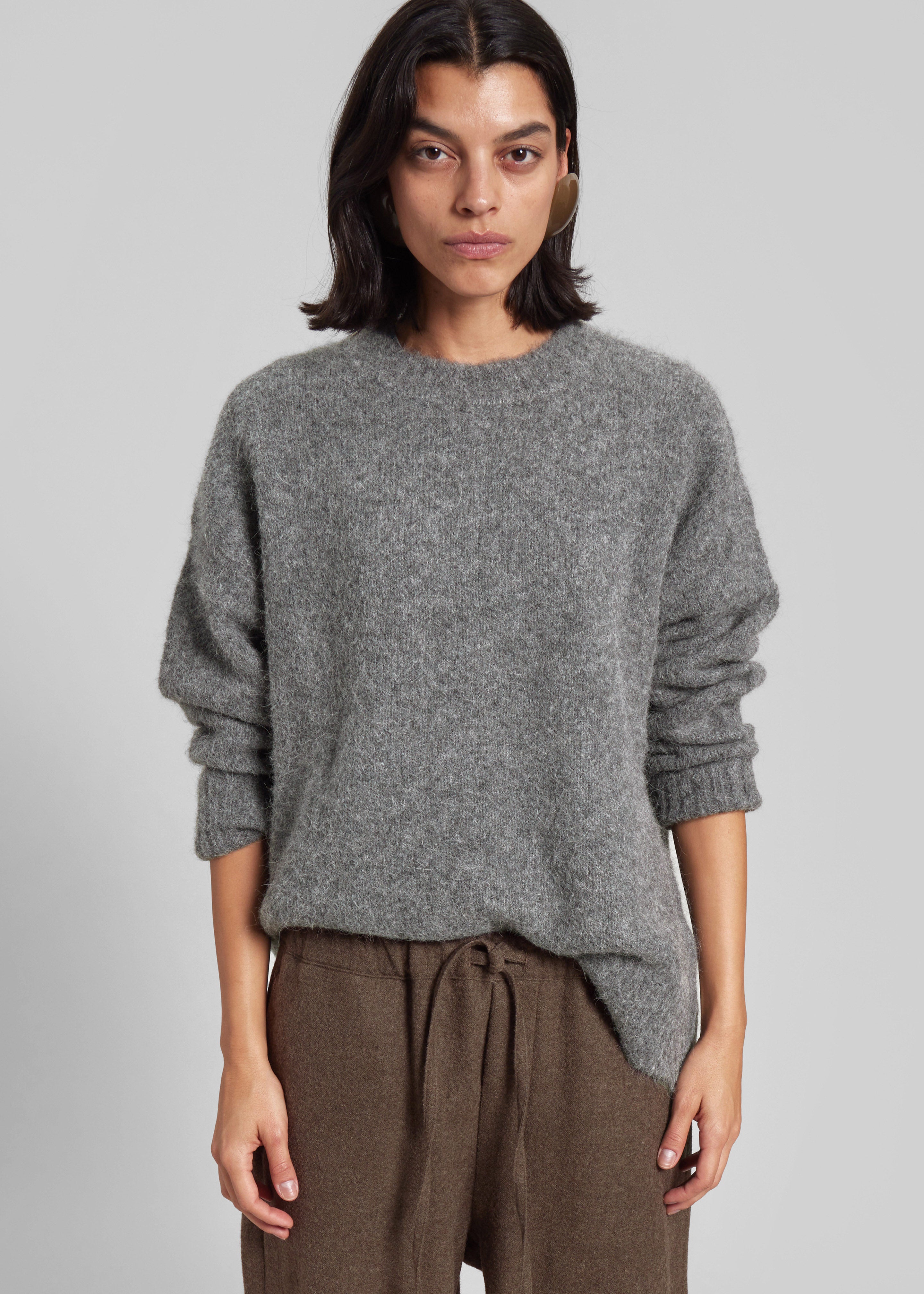 Samsøe Samsøe Sajeanne Sweater - Iron Gate - 6