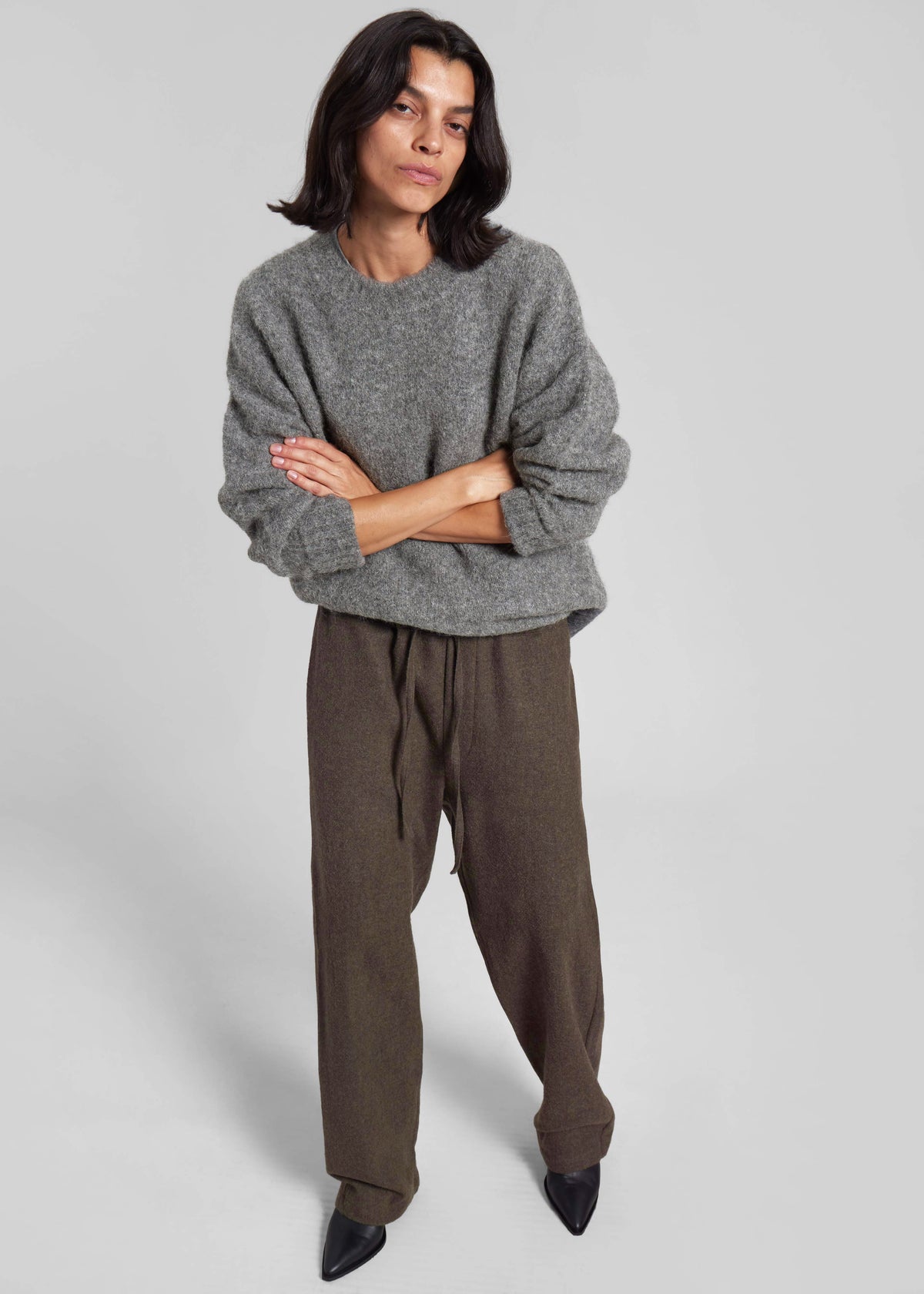 Samsøe Samsøe Sajeanne Sweater - Iron Gate - 2