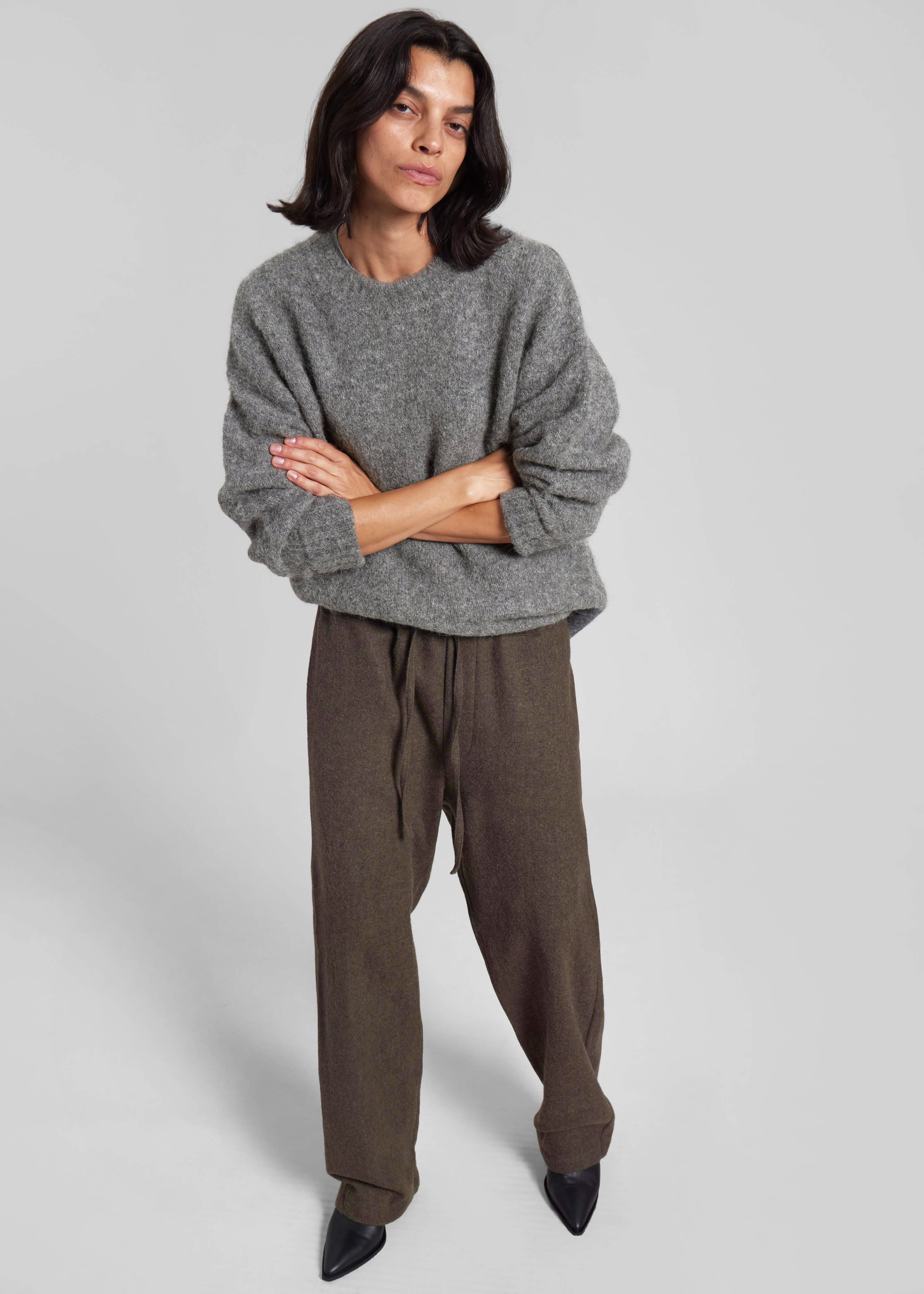 Samsøe Samsøe Sajeanne Sweater - Iron Gate - 2