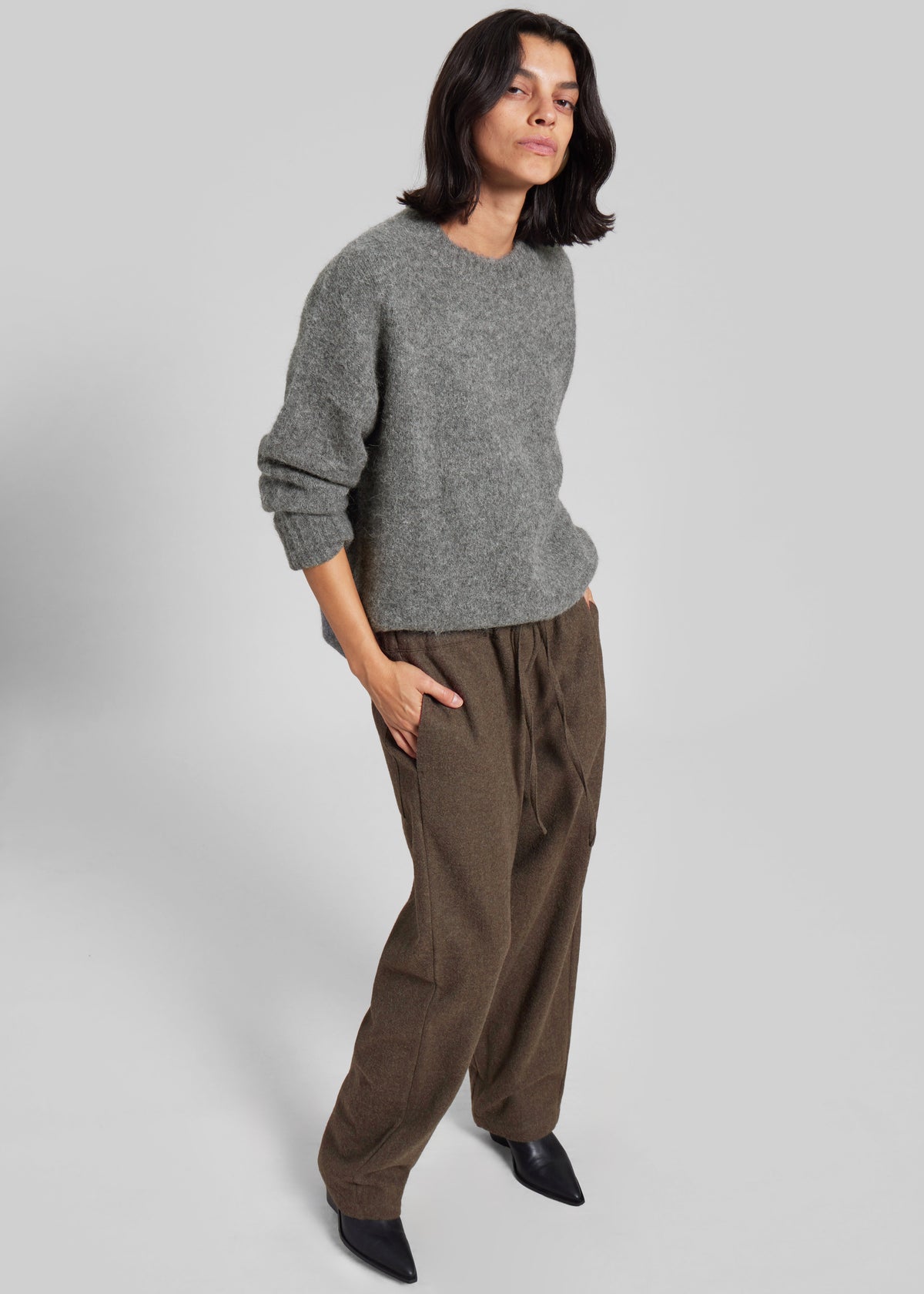 Samsøe Samsøe Sajeanne Sweater - Iron Gate - 7