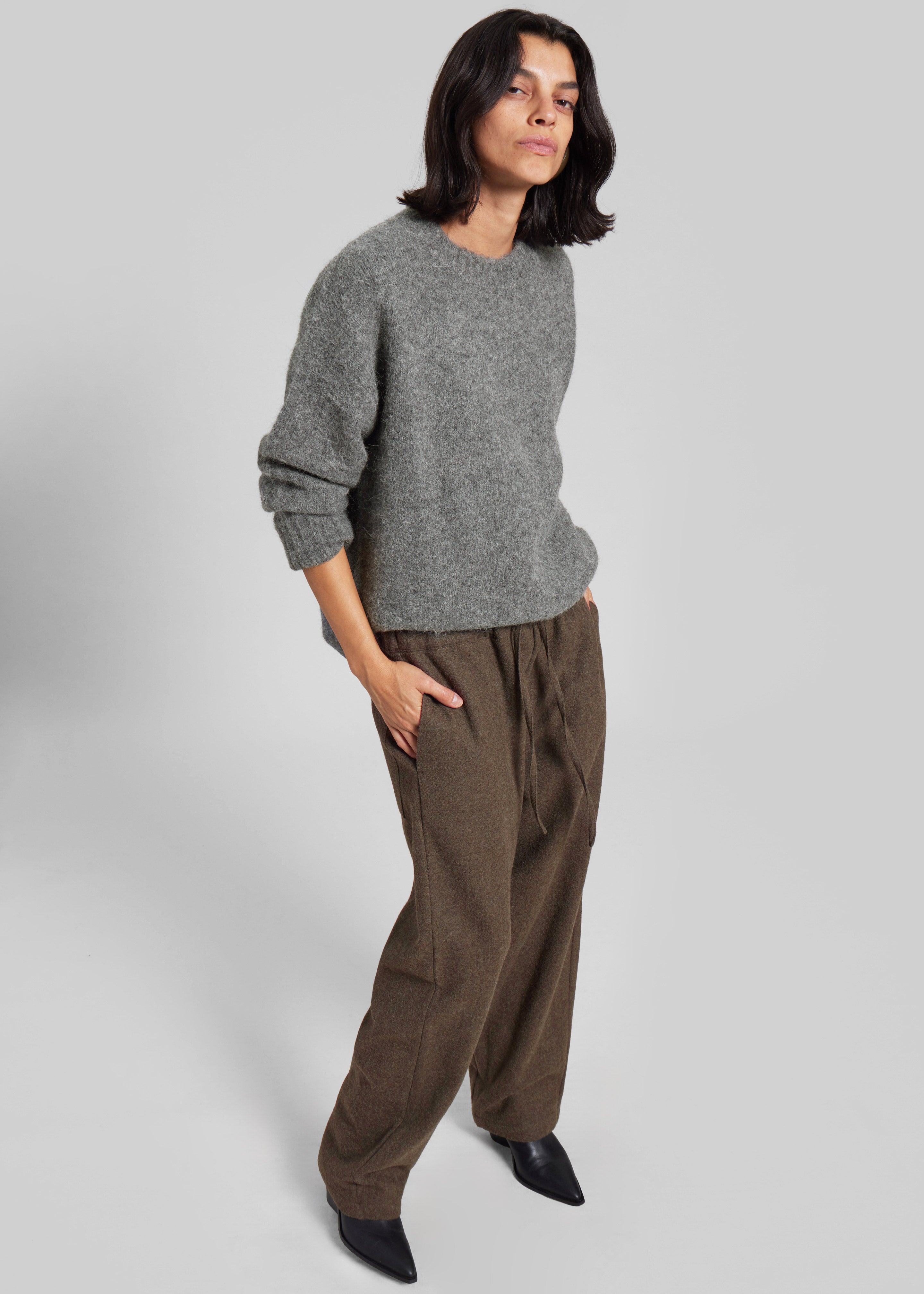 Samsøe Samsøe Sajeanne Sweater - Iron Gate - 7